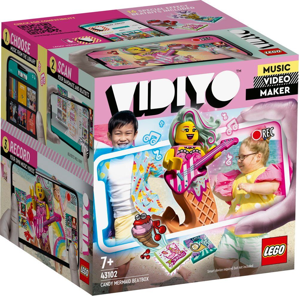 LEGO® Spielbausteine LEGO® VIDIYO Candy Mermaid BeatBox 71 Teile 43102