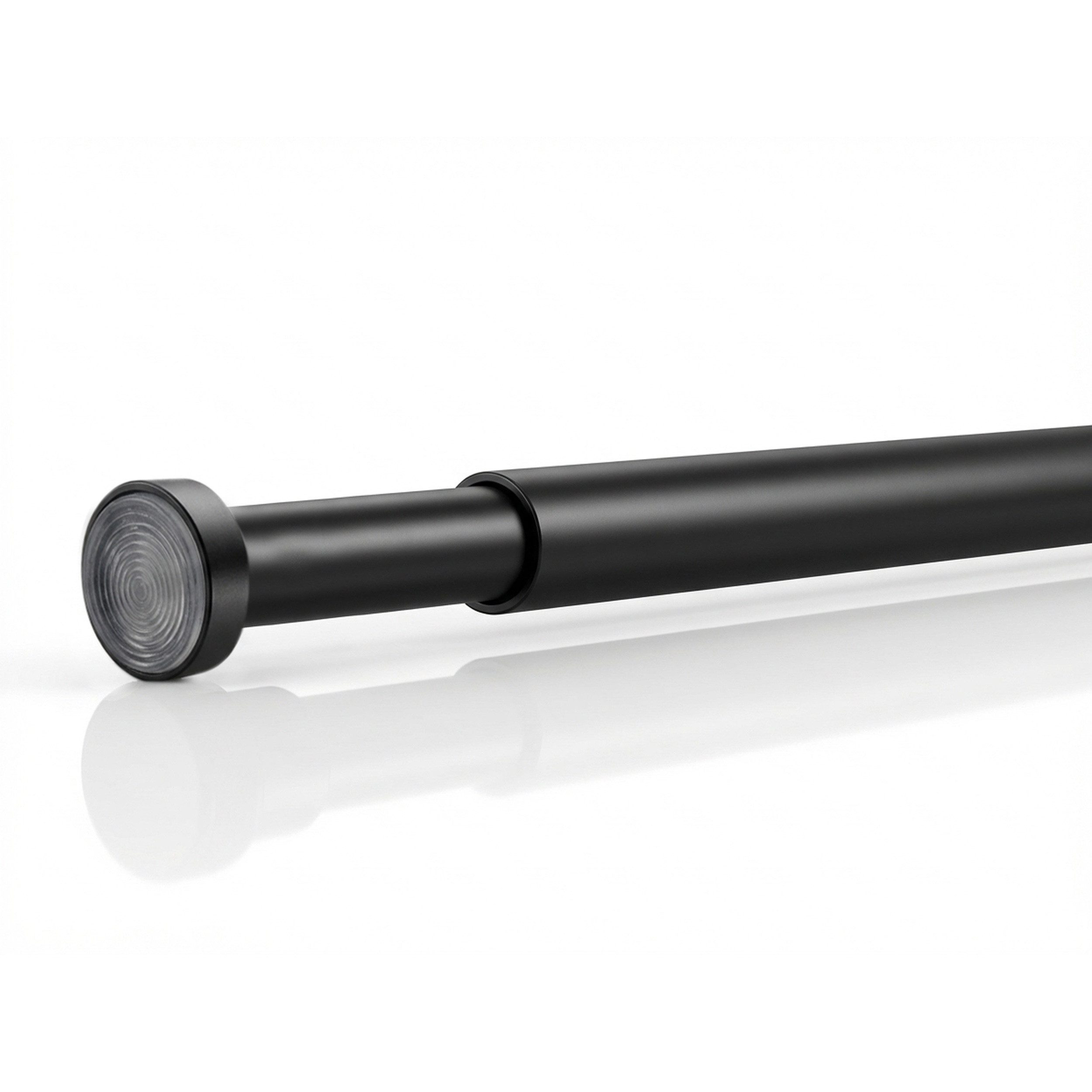 Deco-Raum Duschvorhangstange X-press, Ø 19 mm, 1-läufig, ausdrehbar, ohne Bohren, geklemmt, Metall, flexibel einsetzbar
