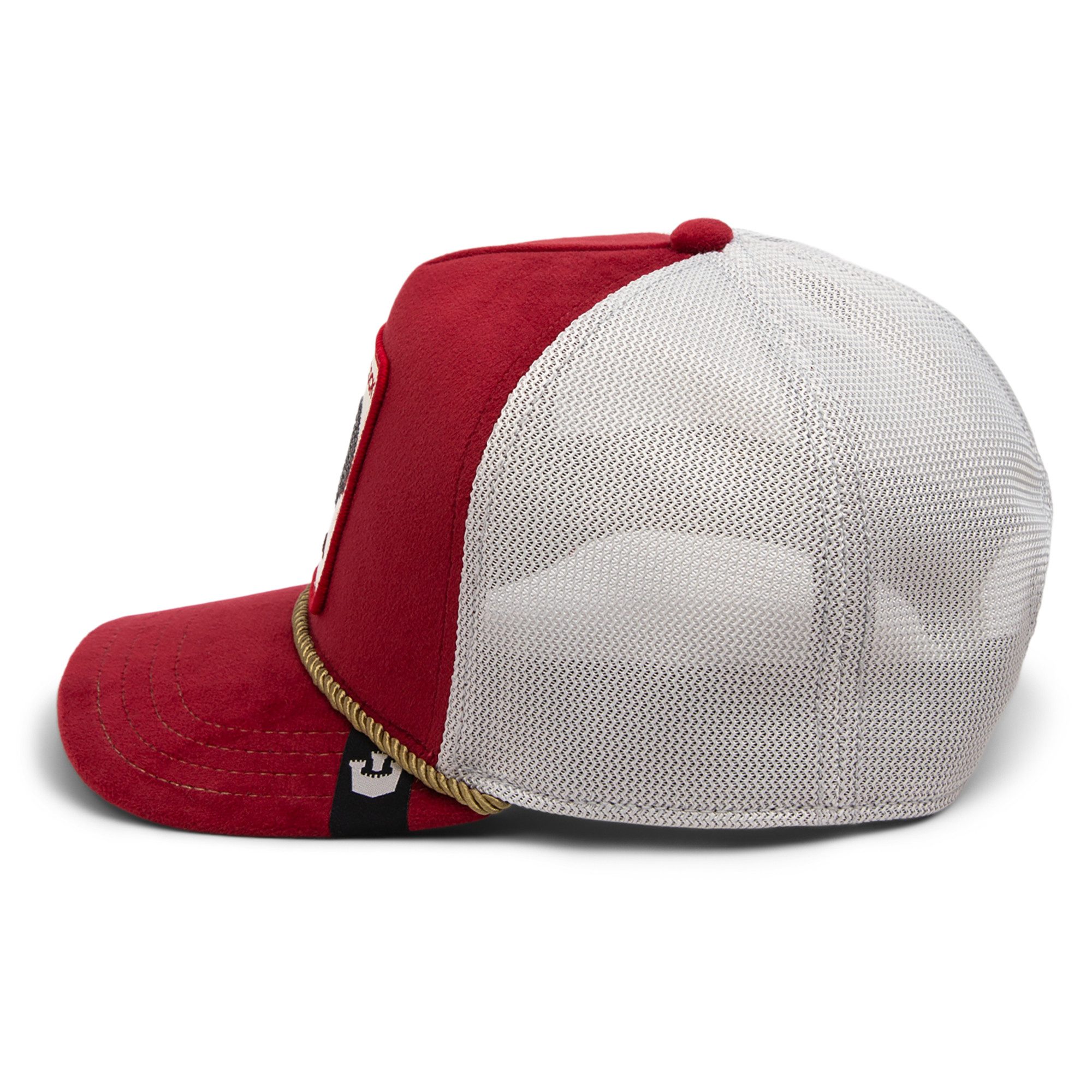 GOORIN Bros. Trucker Cap Garnet Rooster Tiermotiv