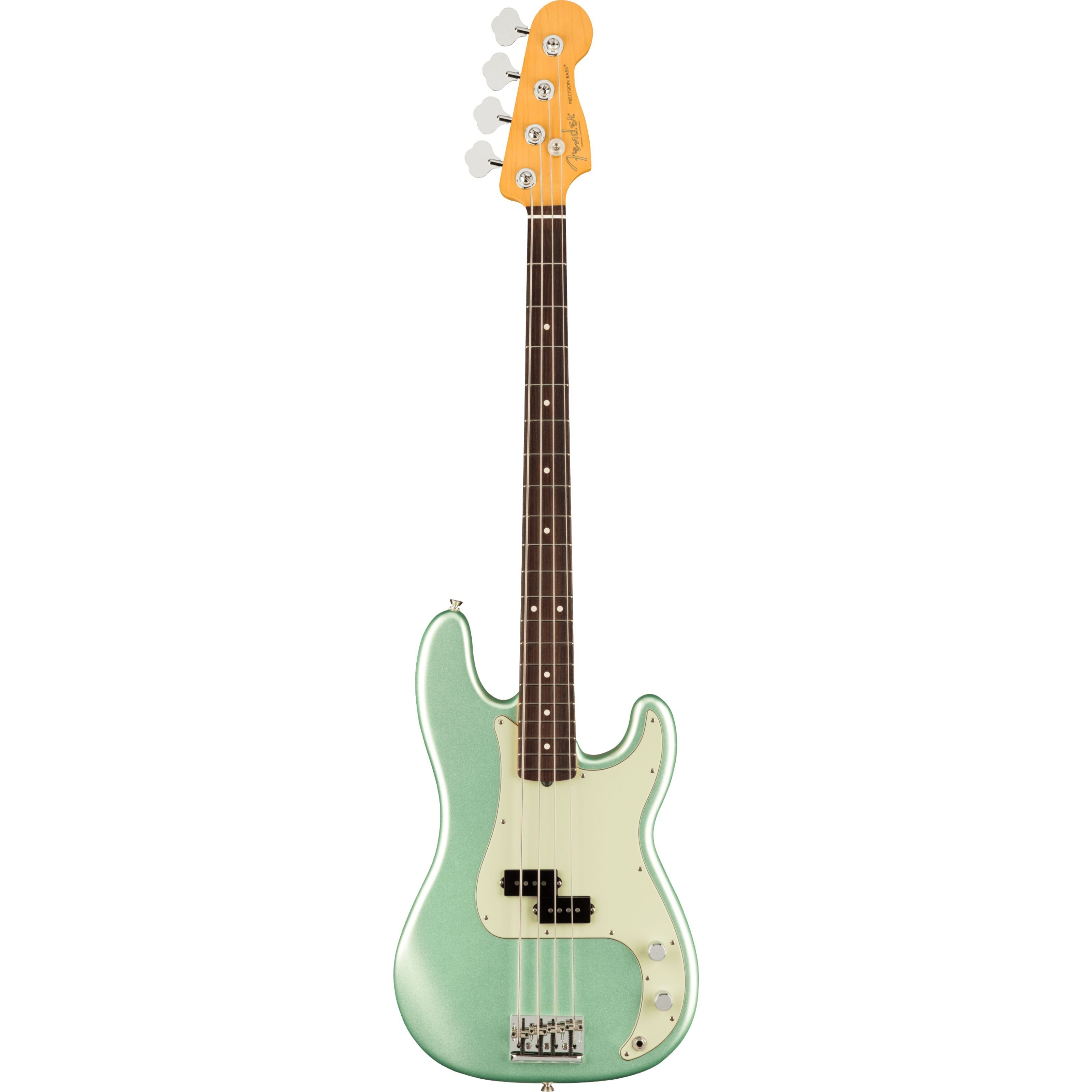 Fender E-Bass, E-Bässe, 4-Saiter E-Bässe, American Professional II Precision Bass RW Mystic Surf Green -