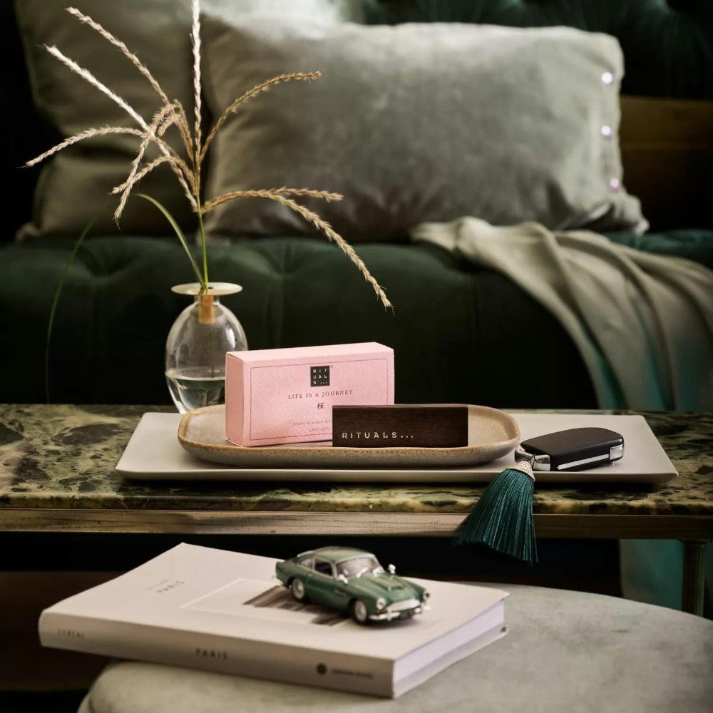 Rituals Raumduft The Ritual of Sakura Car Air Freshener 2 x 3 g (Autoduft mit Reismilch & Kirschblüte – inspiriert vom Hanami)