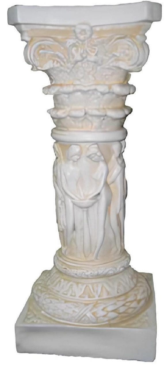 Xlmoebel Dekosäule Elegante Deko-Figur aus hochwertigem Material für stilvolle Akzente (SKULPTUR MATERIAL: ACRYL 49 CM HÖHE), Hergestellt in Europa