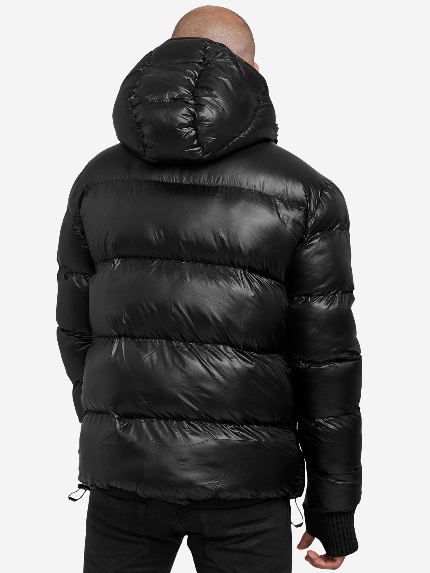 trueprodigy Winterjacke Logan Gesteppte Puffer Jacket mit Logo