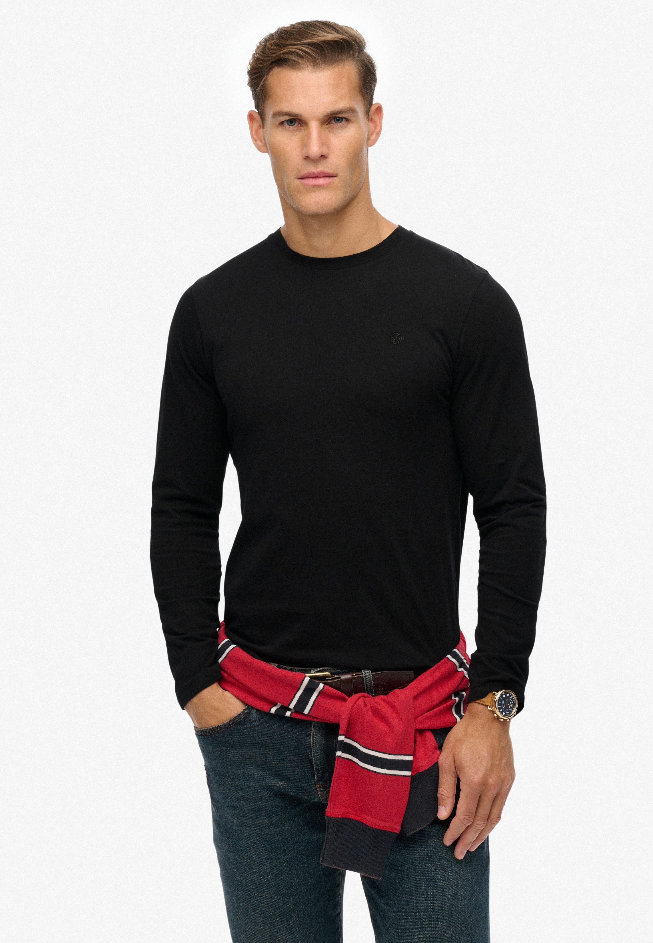 Superdry Langarmshirt CLASSIC ESSENTIAL TOP günstig online kaufen