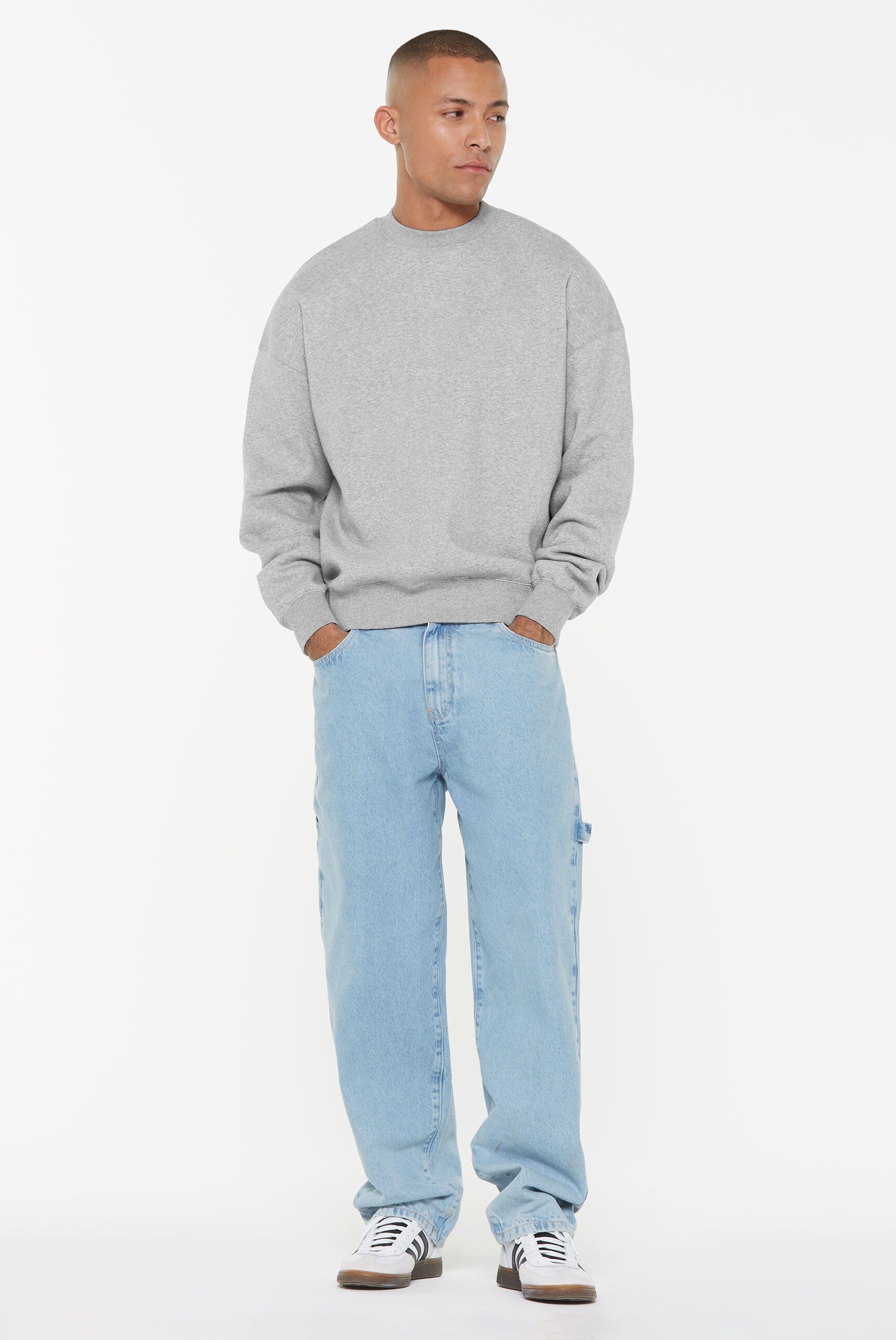Harlem Soul Sweater mit überschnittenen Schultern