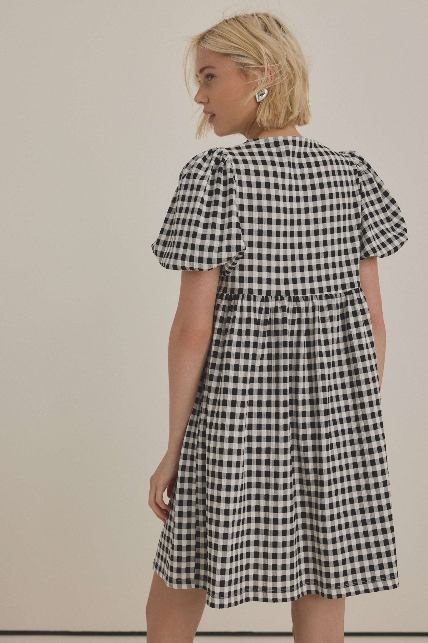 Next Jerseykleid Minikleid aus strukturiertem Jersey, günstig online kaufen