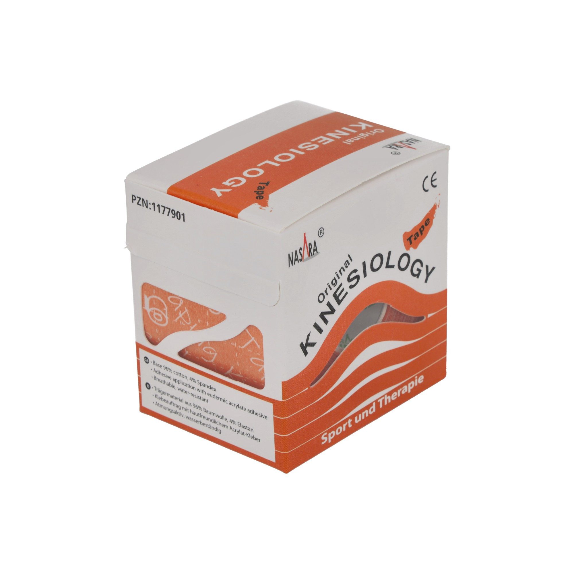 NASARA Kinesiologie-Tape 5cm x 5m 12 Farben