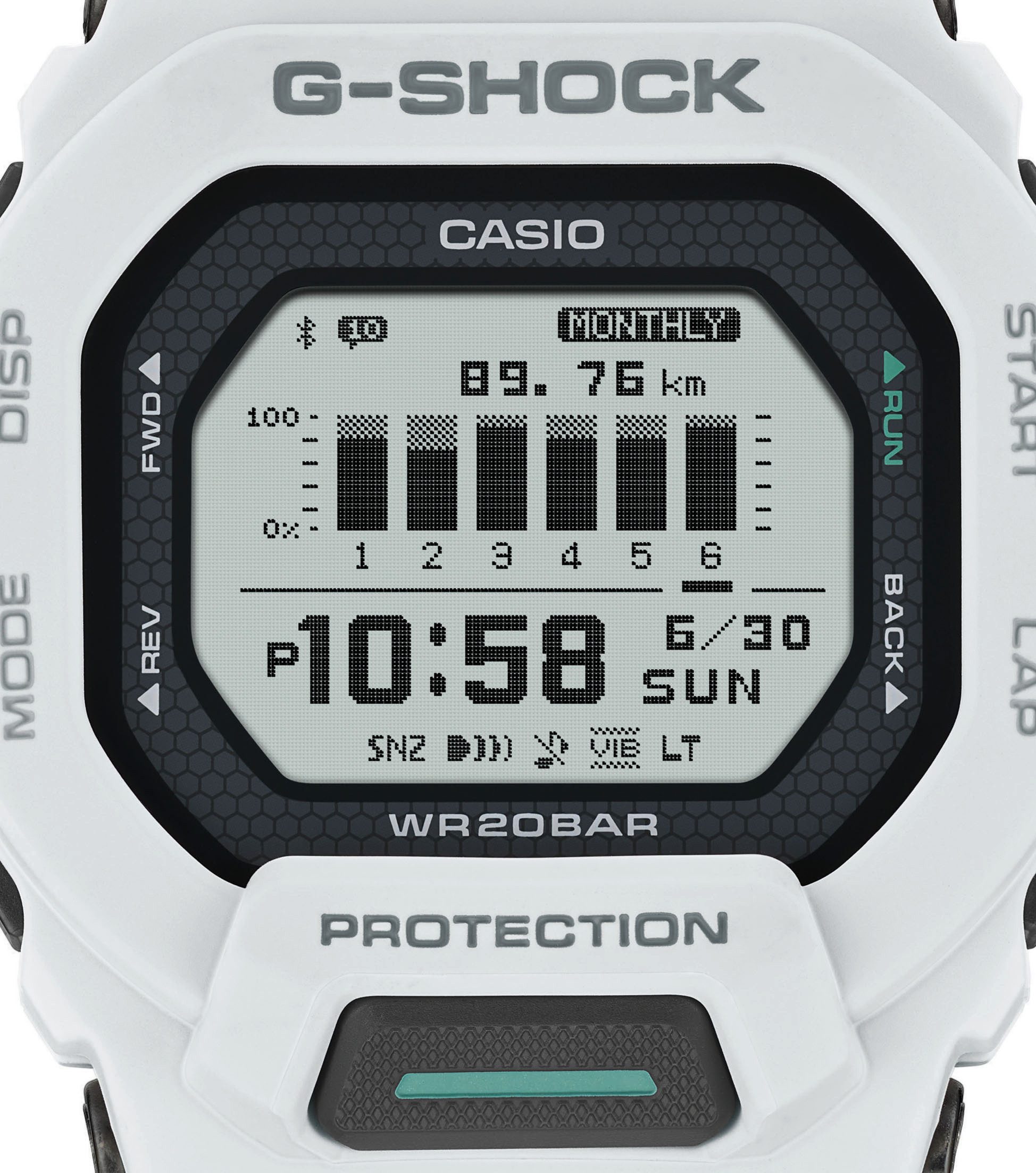 CASIO G-SHOCK GBD-200 Smartwatch, Quarzuhr, Armbanduhr, Herrenuhr, Training Planner, Training Log