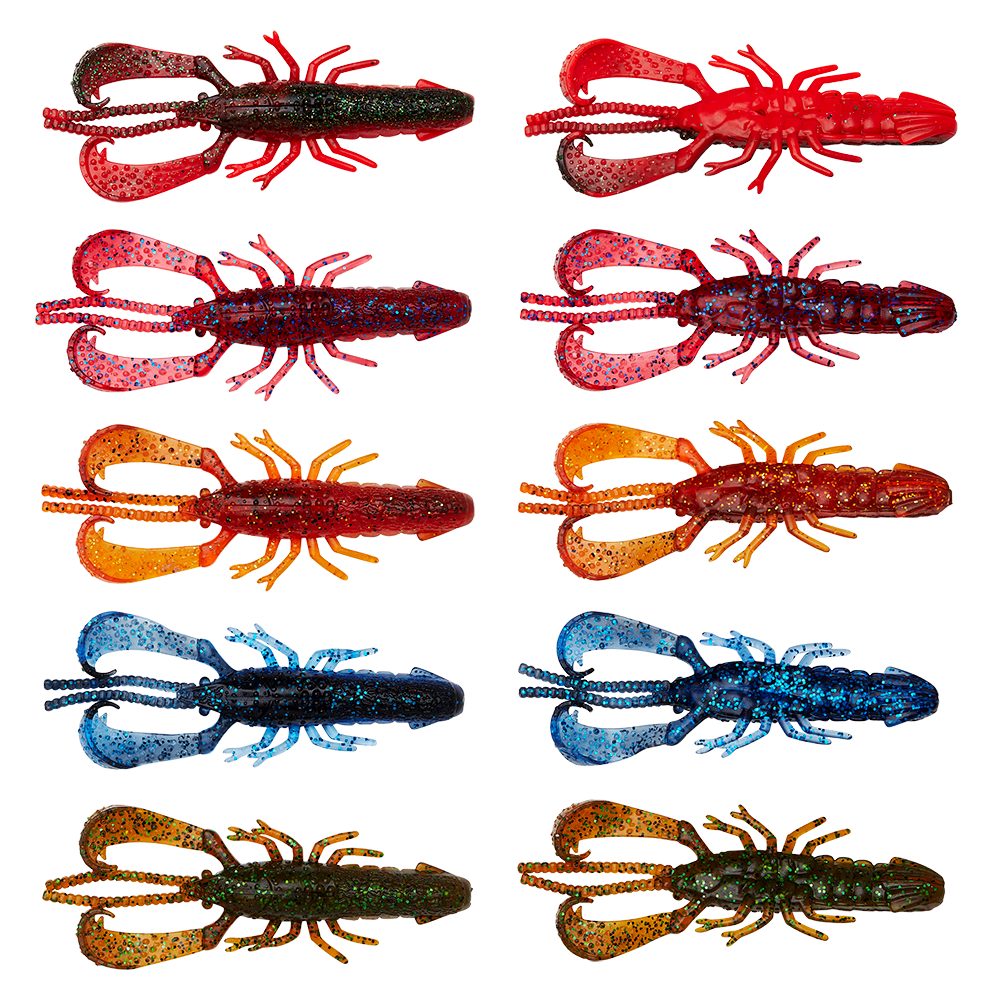 Savage Gear Kunstköder Savage Gear Reaction Crayfish 7,3cm 4g (5 Stück) Red n Black