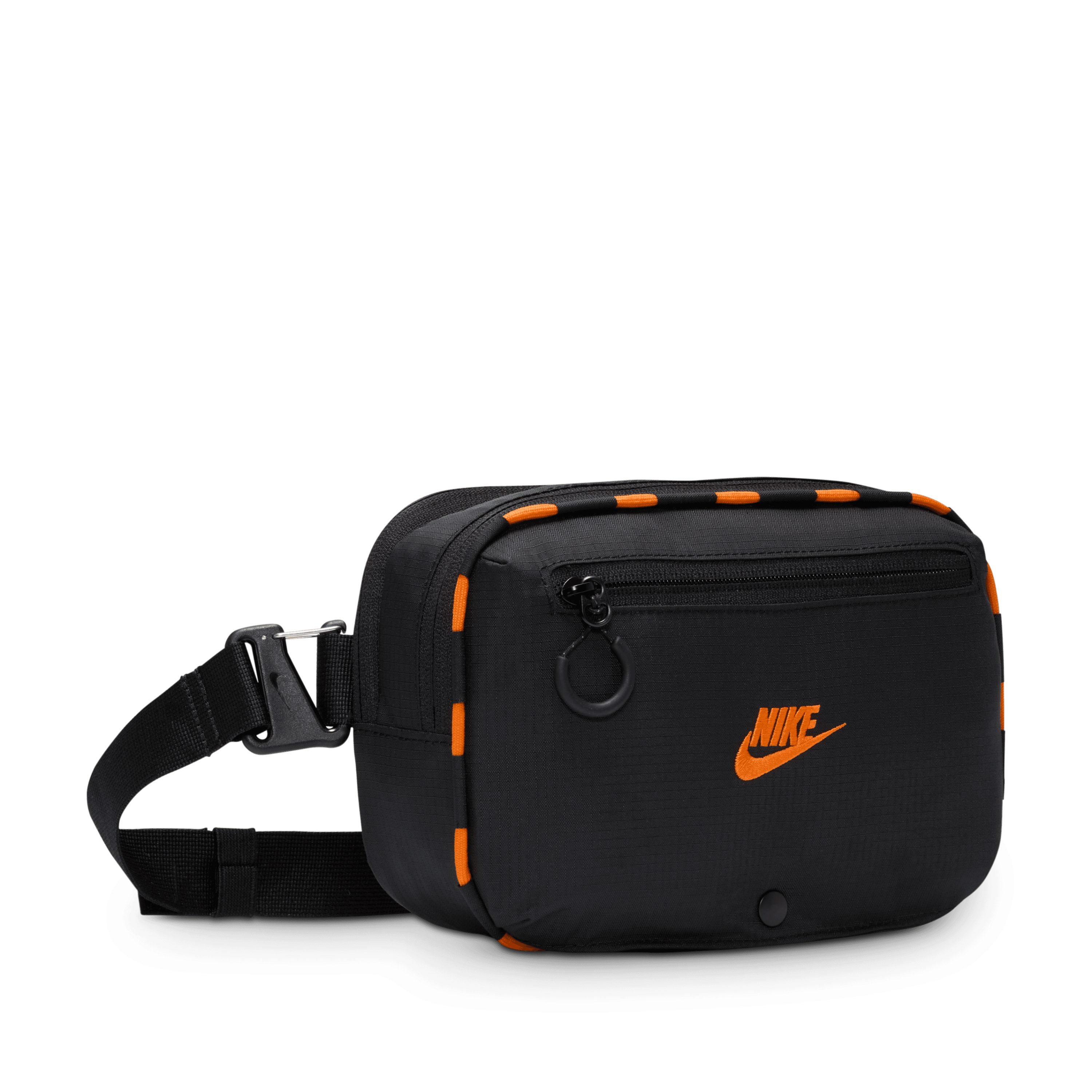 Gymbag NIKE HAYWARD PATROL CROSSBODY BLACK/BLACK/SAFETY ORANGE