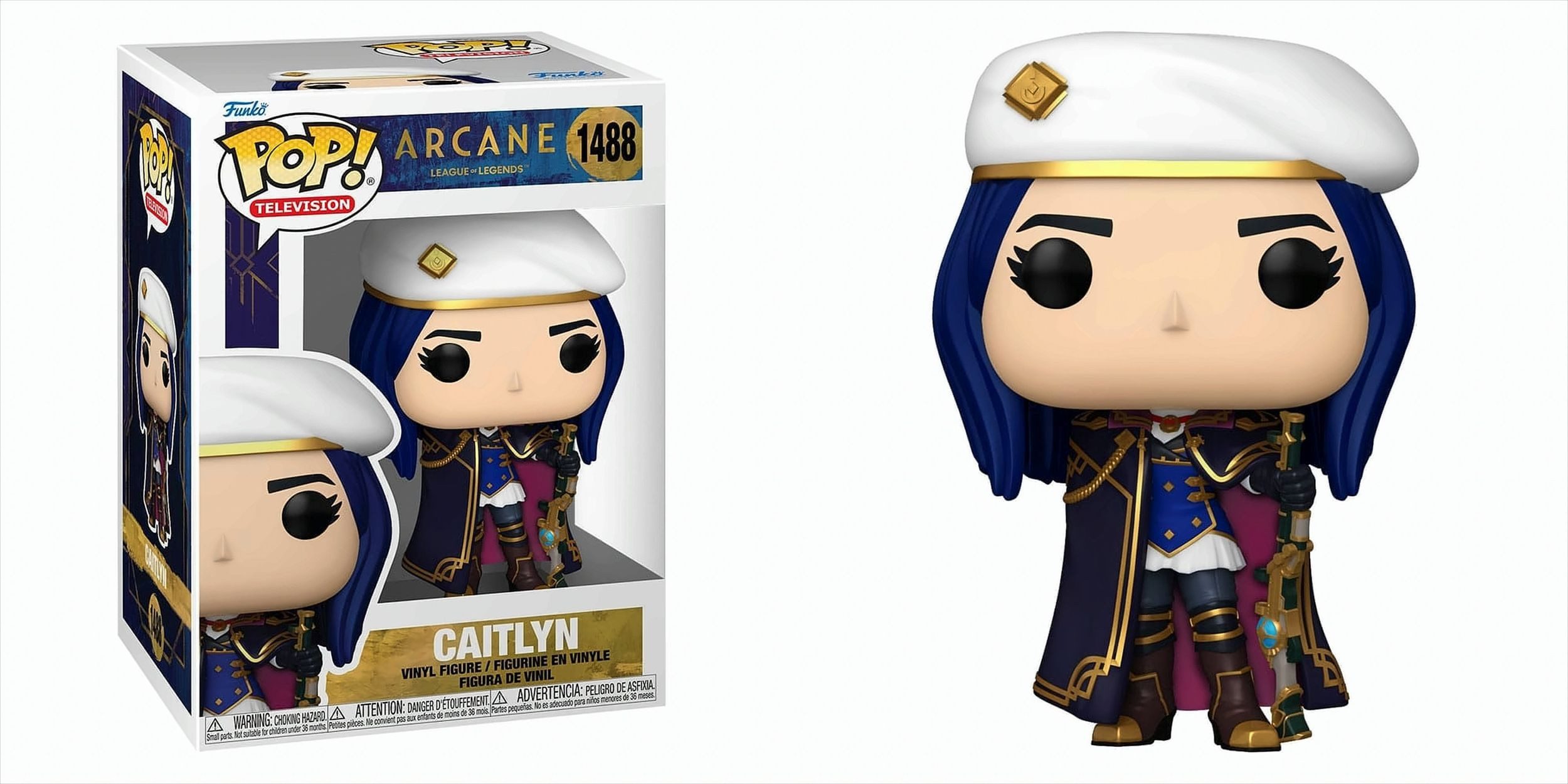Spielfigur POP - Arcane - League of Legends - Caitlyn