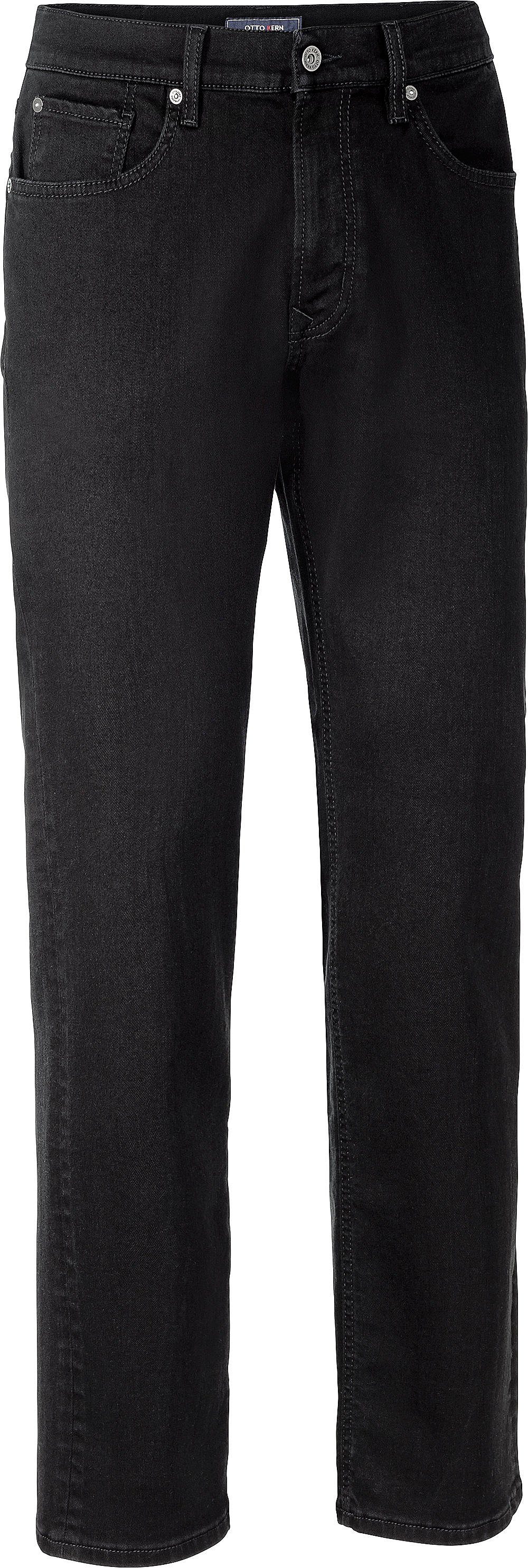 Otto Kern Kern Stretch-Jeans perfekter mit Sitz schwarz Stretch-Anteil