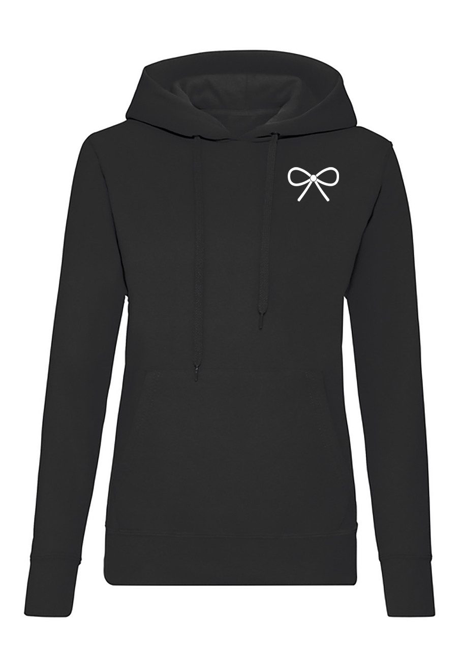Blondie & Brownie Hoodie Schleife Damen Hoodie Print Maritimer Kapuzenpullover Freizeitmode (Einzelartikel) Schleife Damen Hoodie Küstenzauber Print