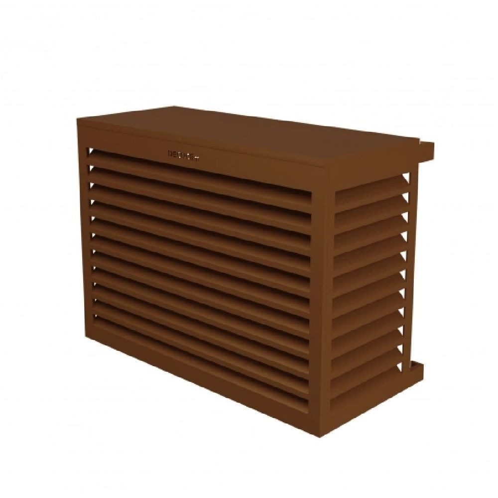 DECO Clim Wärmepumpen-Verkleidung Verkleidung ALU Lehmbraun, RAL 8003 Größe S