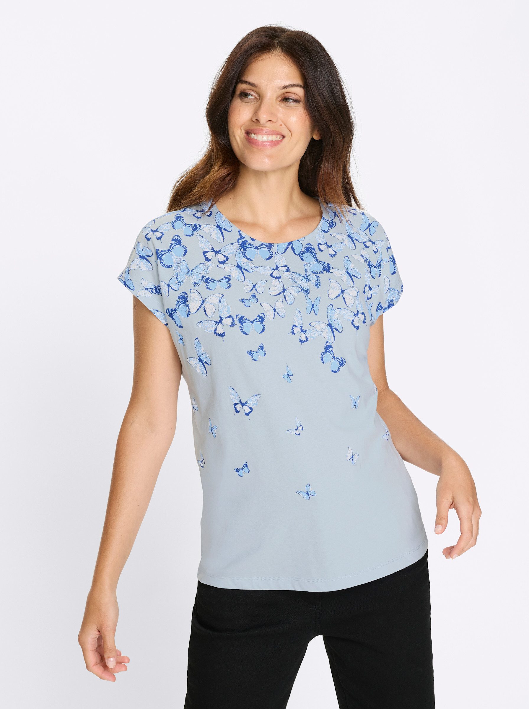 T-Shirt Kurzarm-Shirt Extra kurz