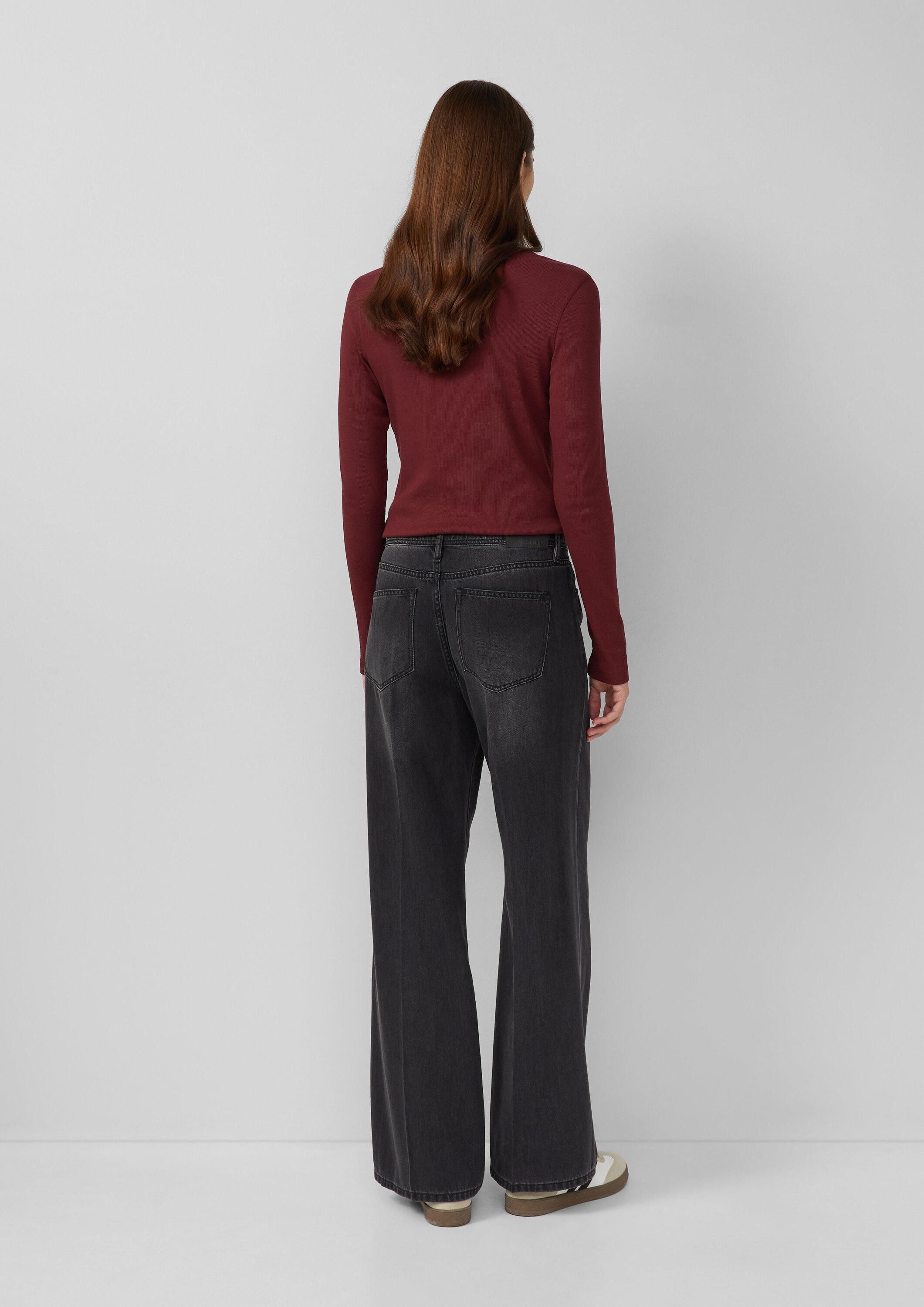 s.Oliver Weite Jeans Jeans-Hose SURI Jeans Suri / Regular Fit / Mid Rise / Wie Leg