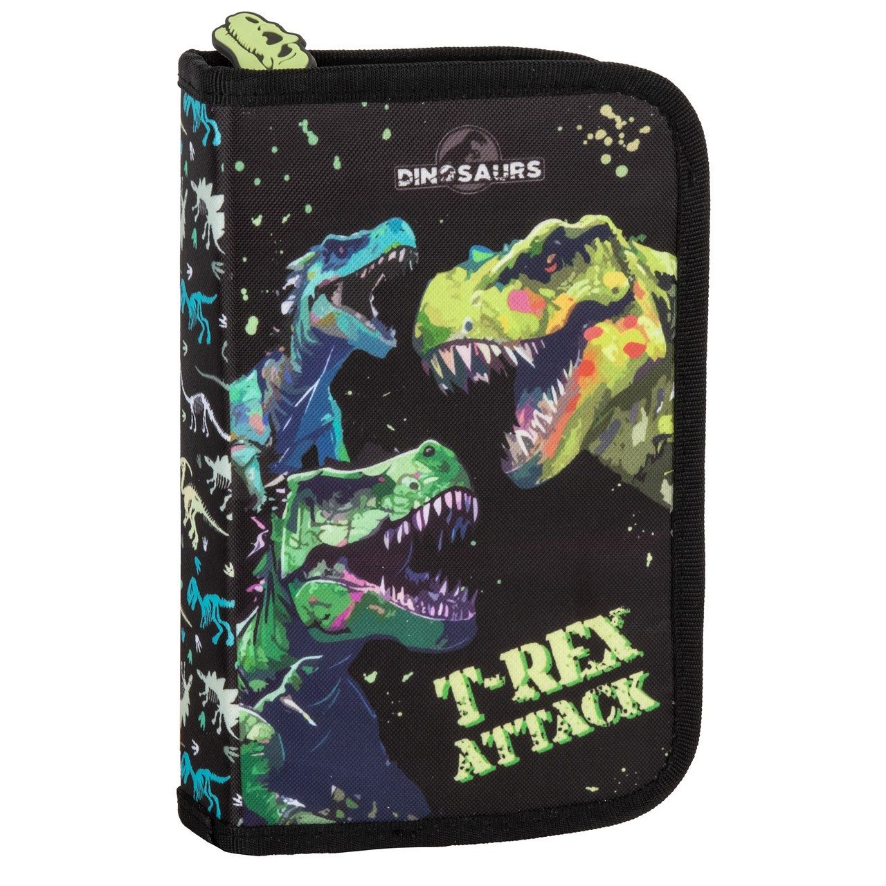 DERFORM Federtasche Dino Пеналы Federmappe Stifte gefüllt Mäppchen Dinosaurier, (22-tlg., 22 Teile), Gigantosaurus