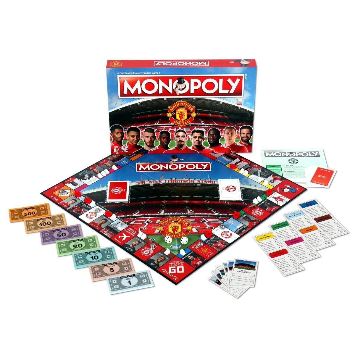 Brettspiel United Monopoly (englisch) - Winning Spiel, Moves Manchester