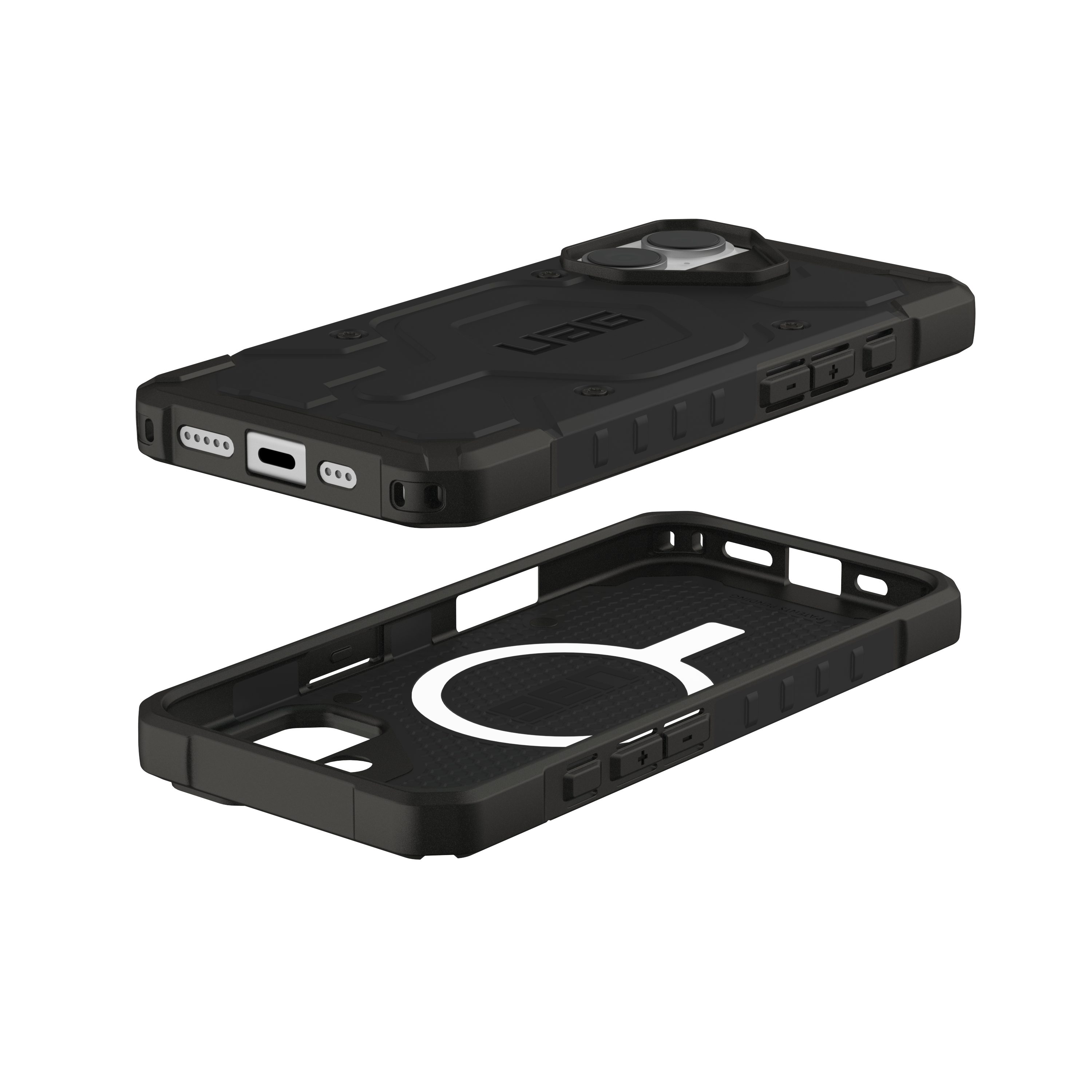 Urban Armor Gear Smartphone-Hülle Pathfinder - iPhone 17 MagSafe Hülle, [Starker Magnetring, Fallschutz nach Militärstandard]
