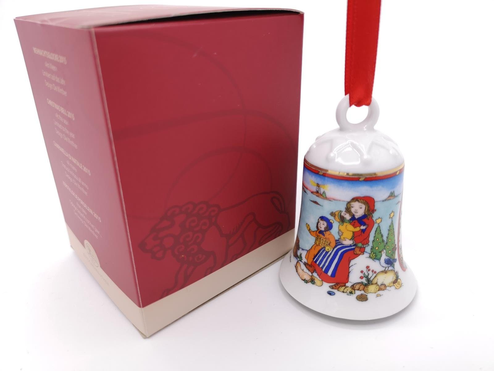 Hutschenreuther Christbaumschmuck Glocke 2015 in OVP (1-tlg)
