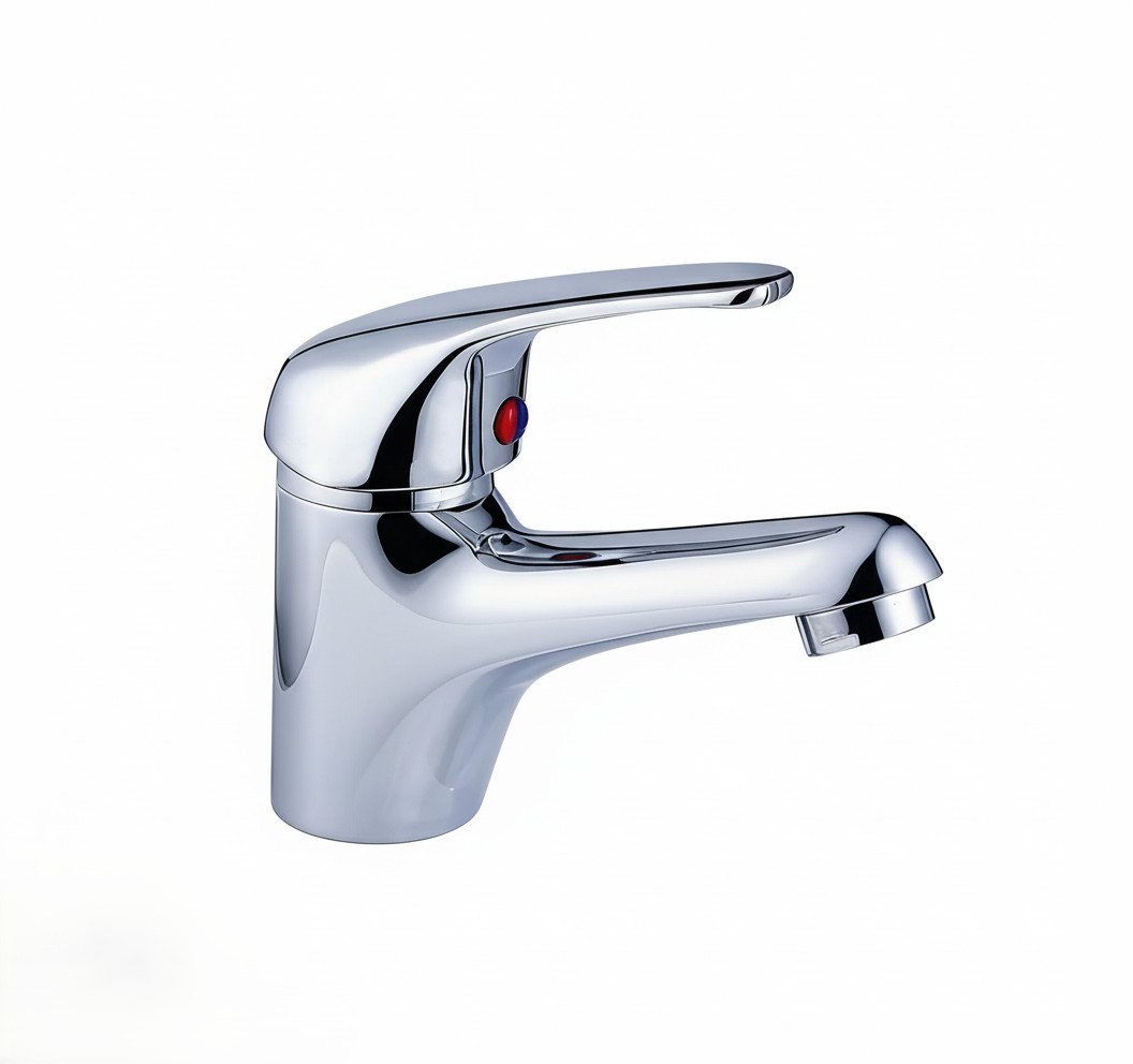 Faizee Home Küchenarmatur Einhandmischer Bad WC Wasserhahn_Blend Hochwertige Armaturen aus Messing & Edelstahl, modern & langlebig