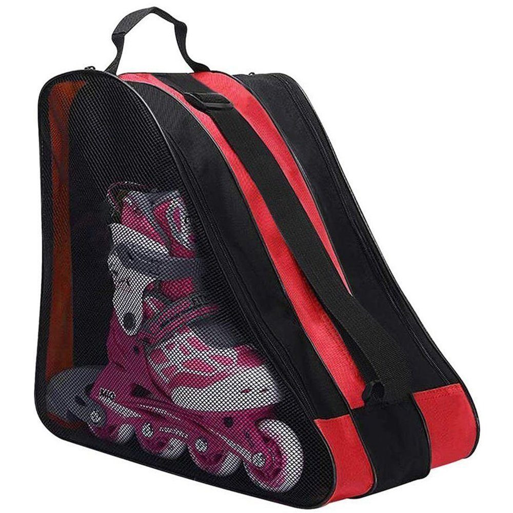 Housruse Sporttasche Rollschuh Tasche Skischuhtasche mit Verstellbar  Schlittschuhtasche