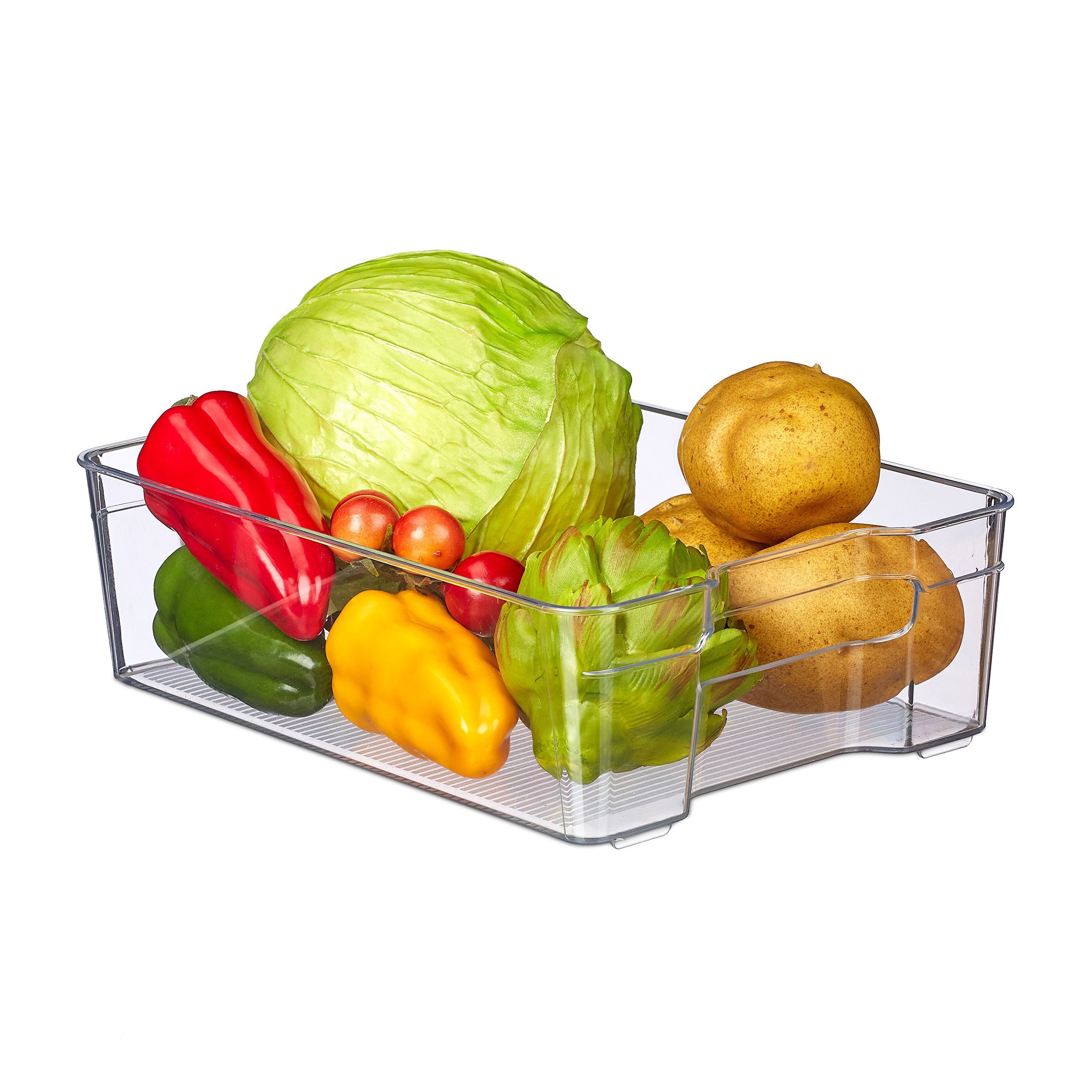 relaxdays Küchenorganizer-Set 3 x Kühlschrank Organizer günstig online kaufen