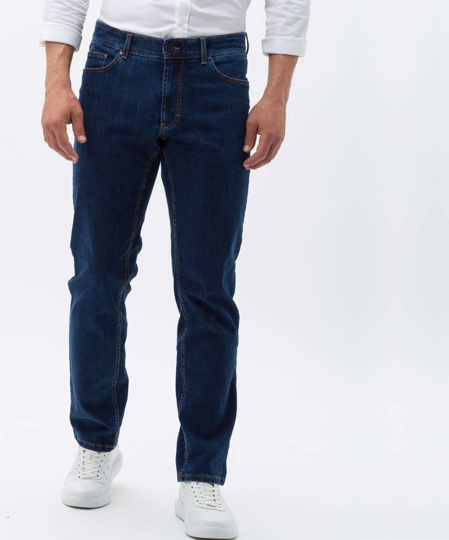 EUREX by BRAX 5-Pocket-Jeans Style hochwertigen einem Baumwollmix aus CARLOS, Besteht