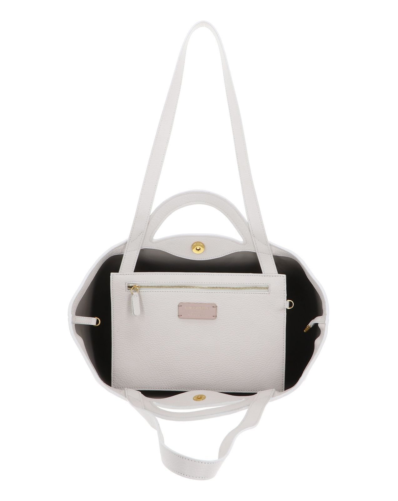 COCCINELLE Shopper Grained Leather Shopper, aus echtem Rindsleder