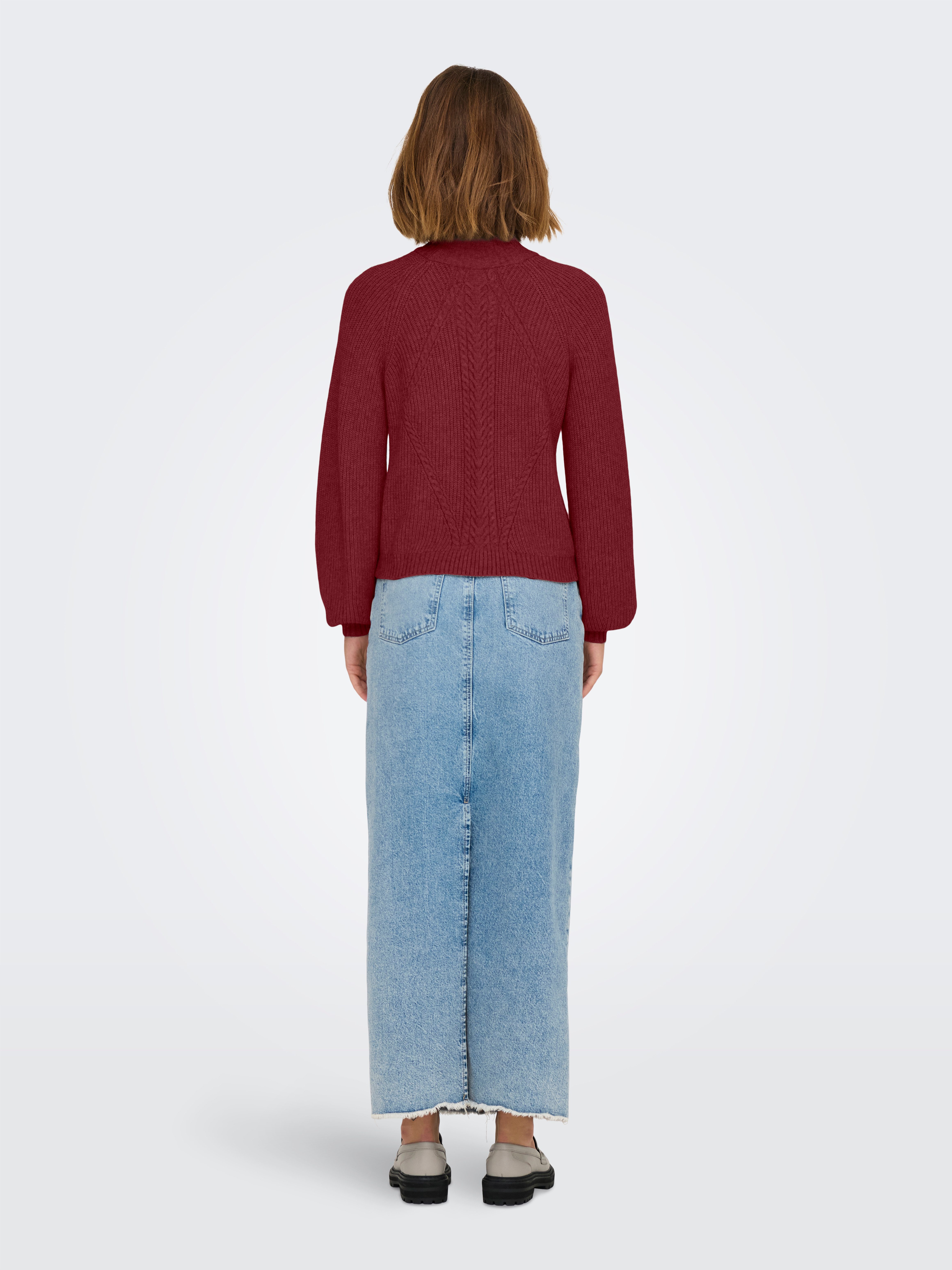 ONLY Stehkragenpullover ONLKATIA LS DETAIL HIGHNECK CC KNT günstig online kaufen