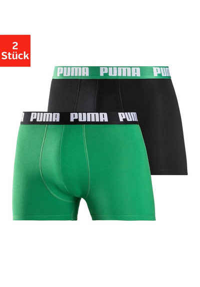 PUMA Boxer (Packung, 2-St) Logo Webbund