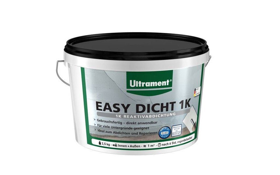 Ultrament Duschdichtung Ultrament Easy Dicht 1K 2,5 kg