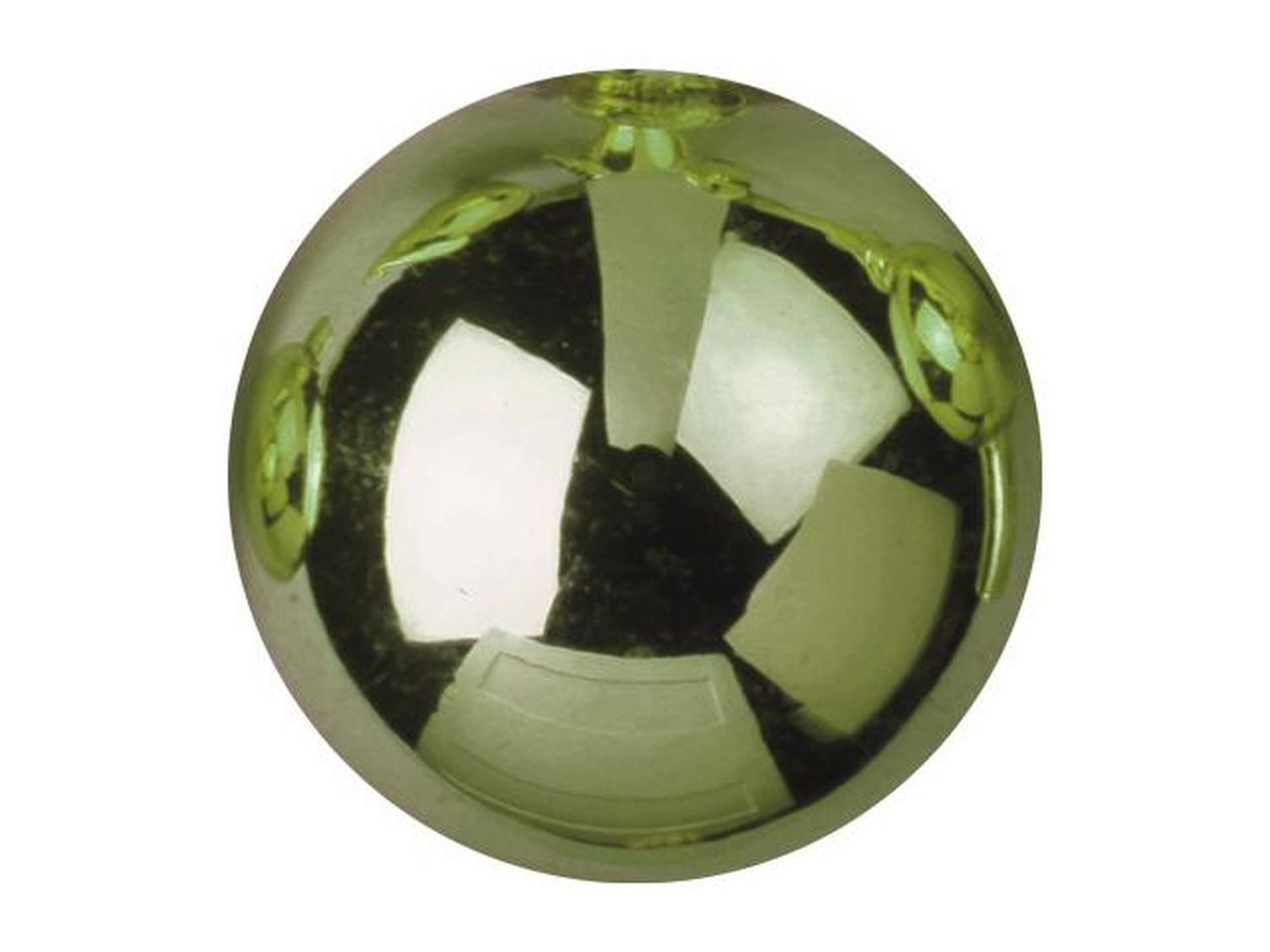 INNA-Glas Christbaumschmuck Weihnachtskugel Fabiana, 48 Stück, glänzend hellgrün, Ø3,5cm