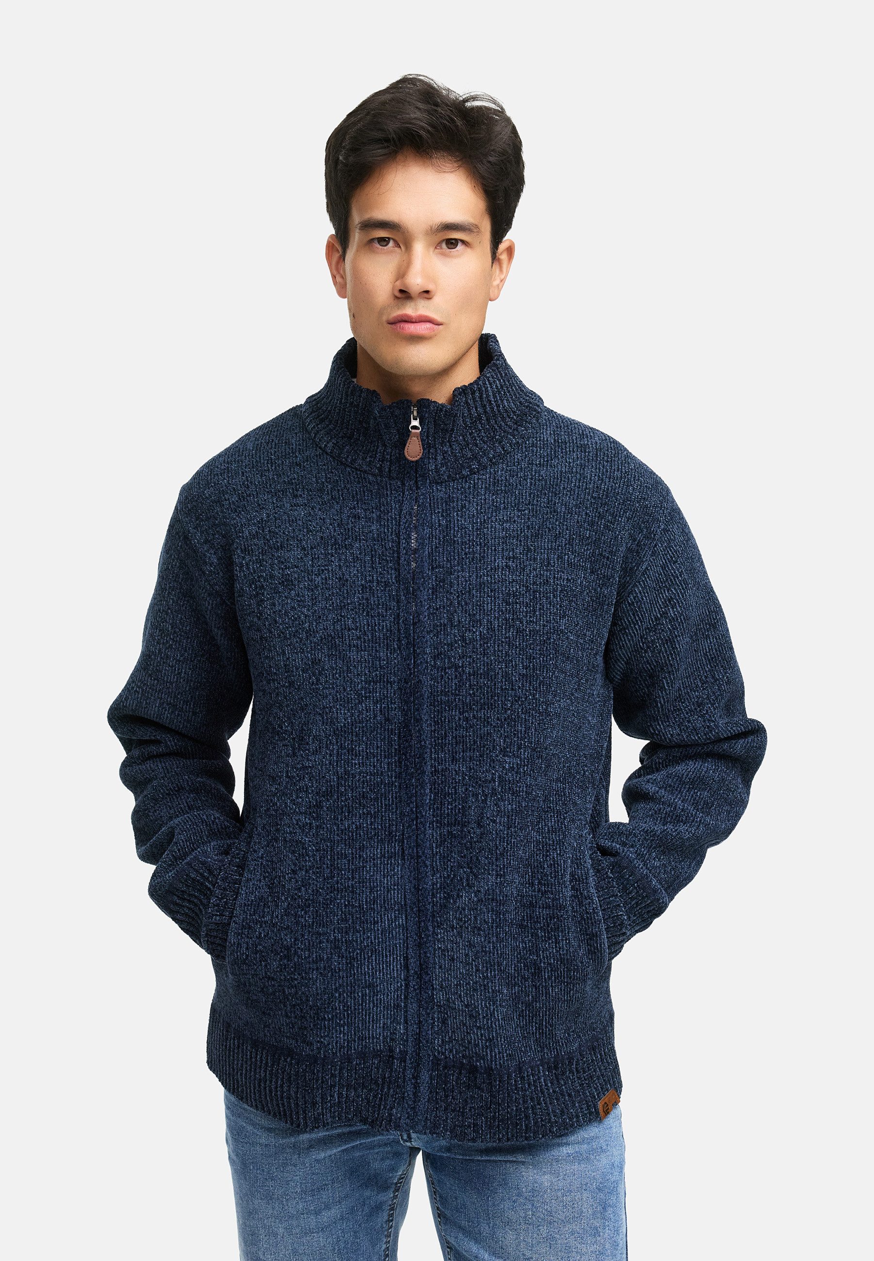 Indicode Cardigan Herren INFilion Herrenstrickjacke