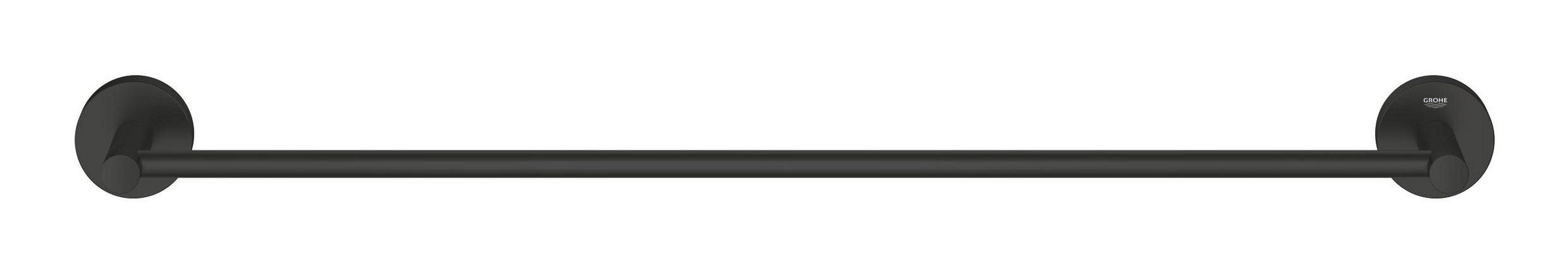 Grohe Handtuchhalter Start, Badetuchhalter 600 mm - Mattschwarz