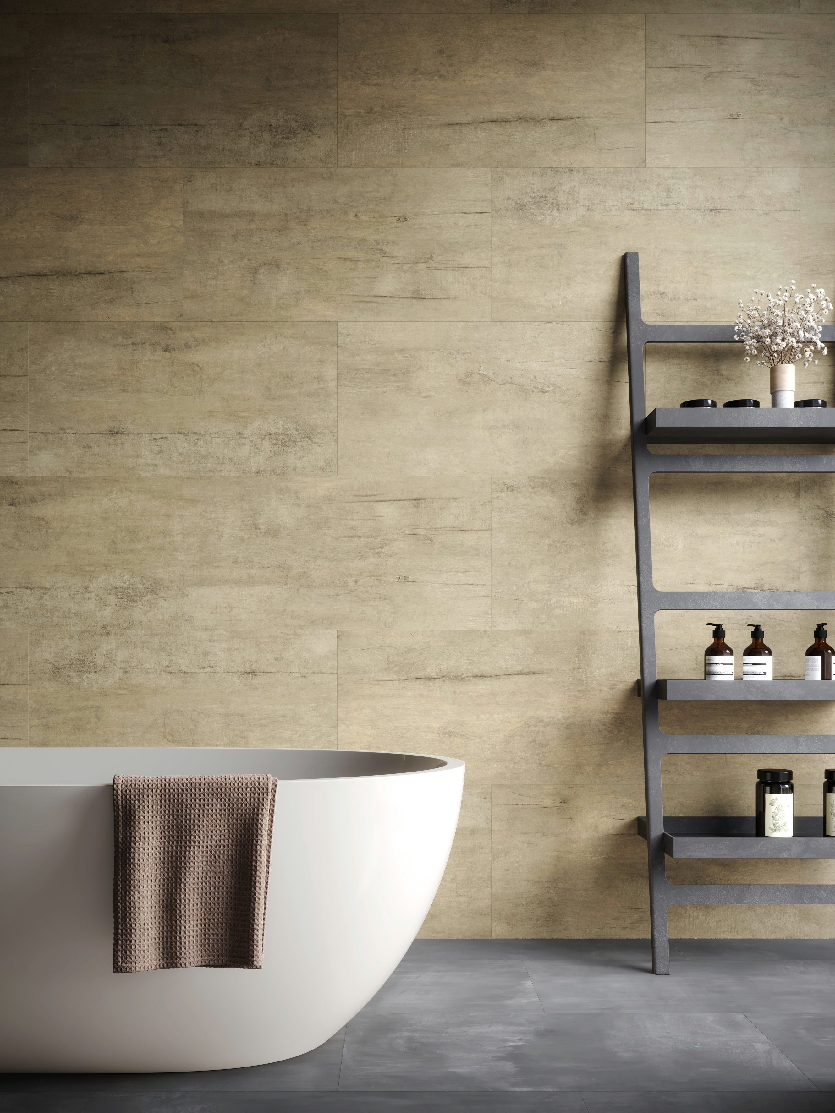 FALQUON GmbH Wandpaneel THE WALL - 800x400x4mm - Made in Germany -, BxL: 40x80 cm, 0,32 qm, (Packung, In 1 Packung: 6 Paneele - 1,92m) 1 Packung: 6 Paneele - 1,92m²