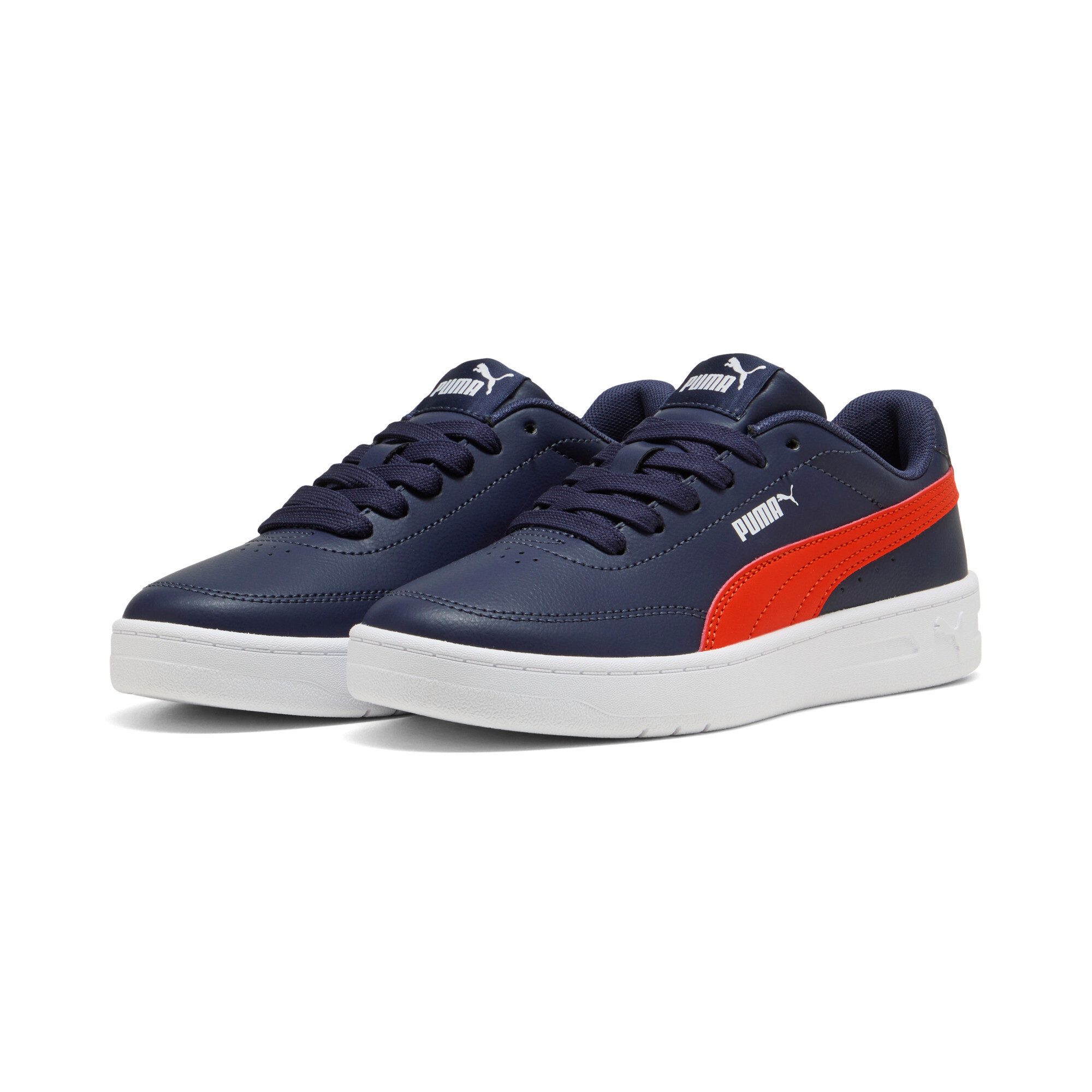PUMA COURT CLASSIC CLEAN JR Sneaker für Streetwear und Sportmode, angenehmes Tragegefühl
