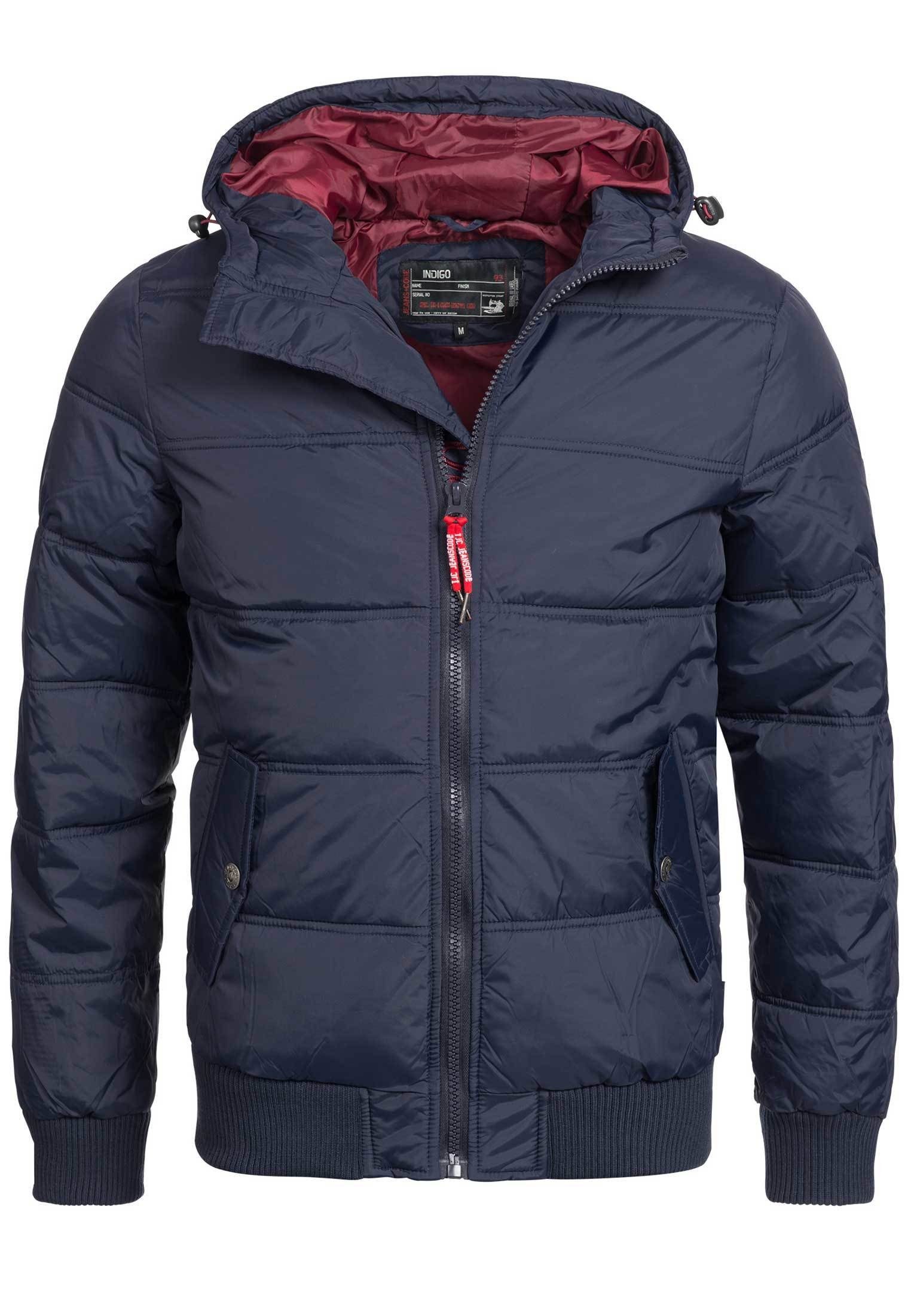 Indicode Steppjacke Herren Adrian ZA Herrenjacke Daunen-Optik günstig online kaufen