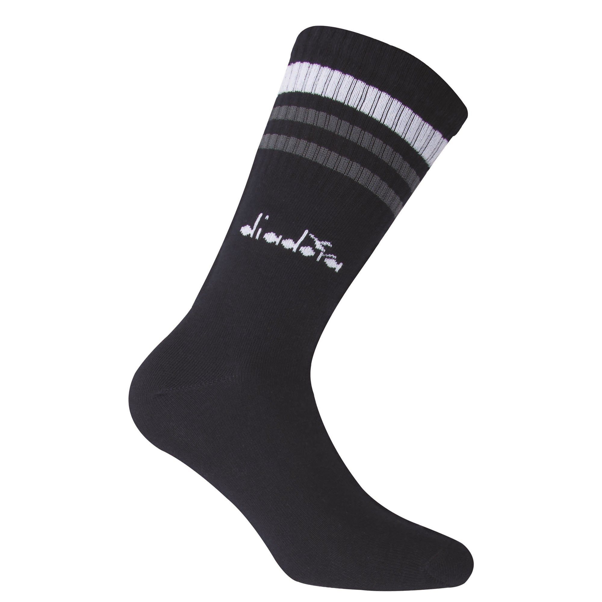 Diadora Sportsocken Unisex Socken 6er Pack Baumwollmischung (Packung, 6er Pack)