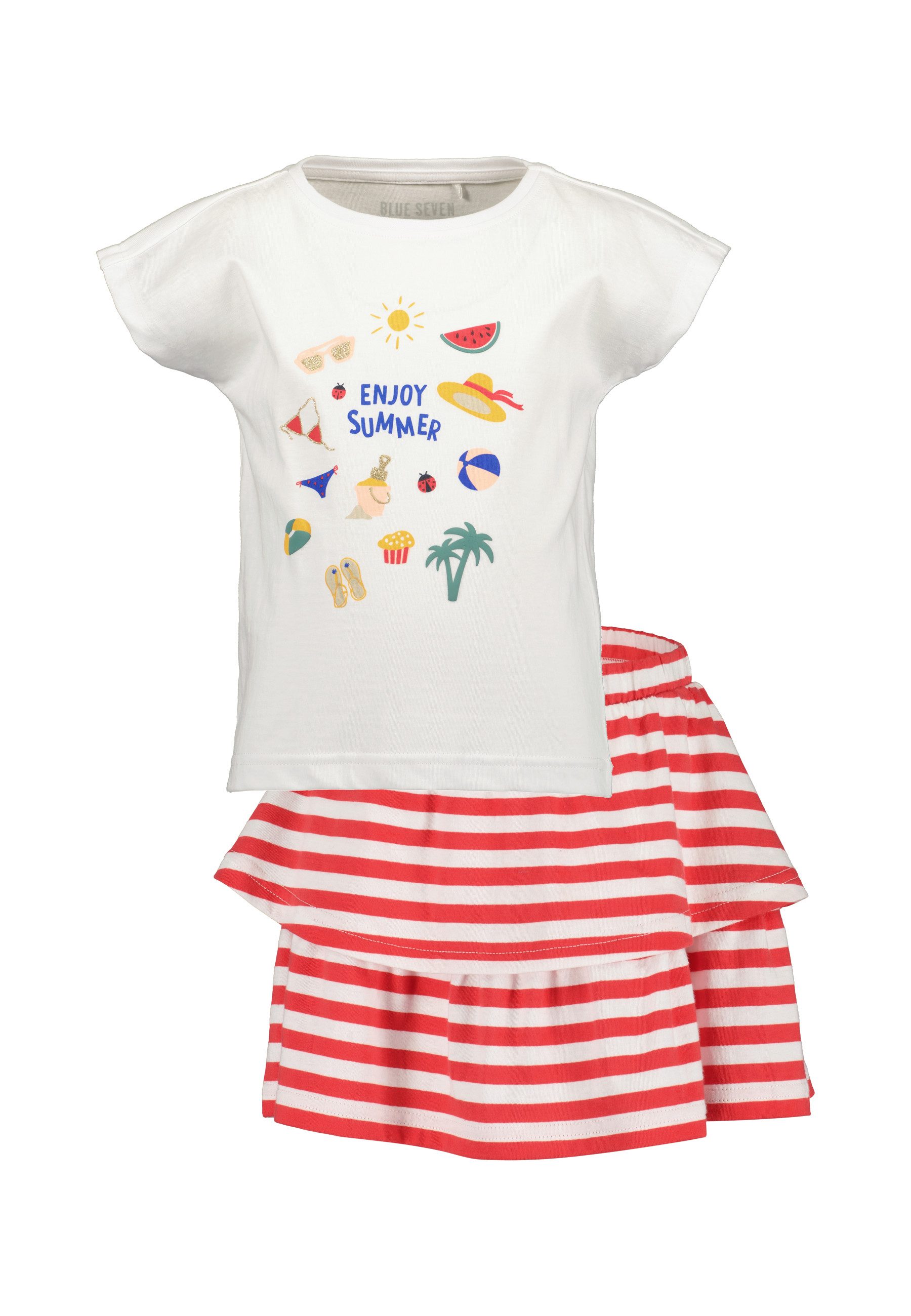 Blue Seven Shirt & Rock (Set, 2-tlg) im sommerlichen Look
