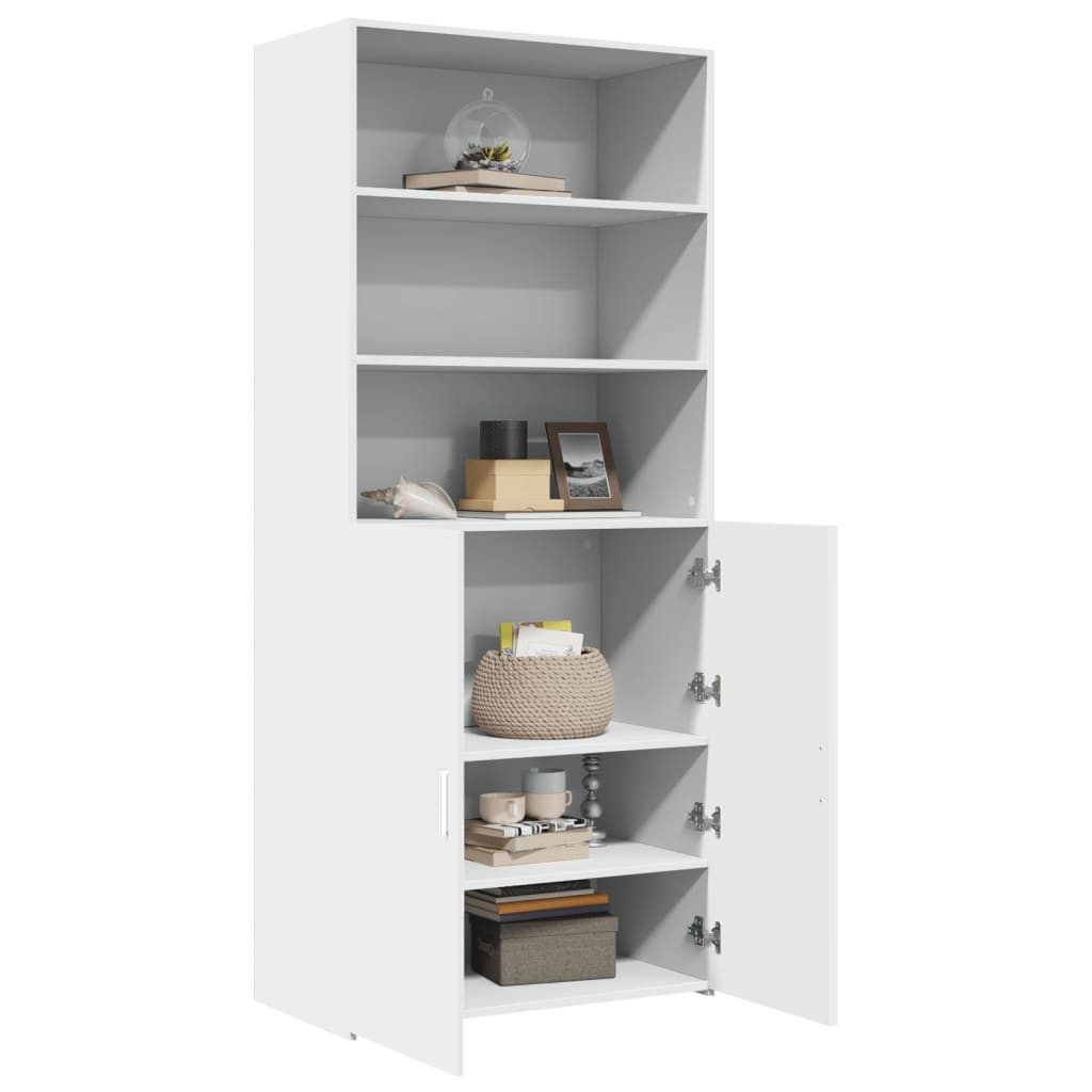 vidaXL Highboard Highboard Weiß 80x42,5x185 cm günstig online kaufen