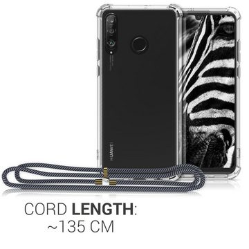 kwmobile Handyhülle Necklace Case für Huawei P30 Lite, Hülle Silikon mit Handykette - Band Handyhülle