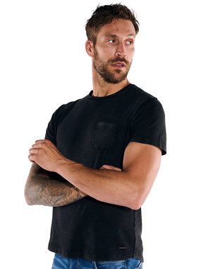 emilio adani T-Shirt T-Shirt strukturiert