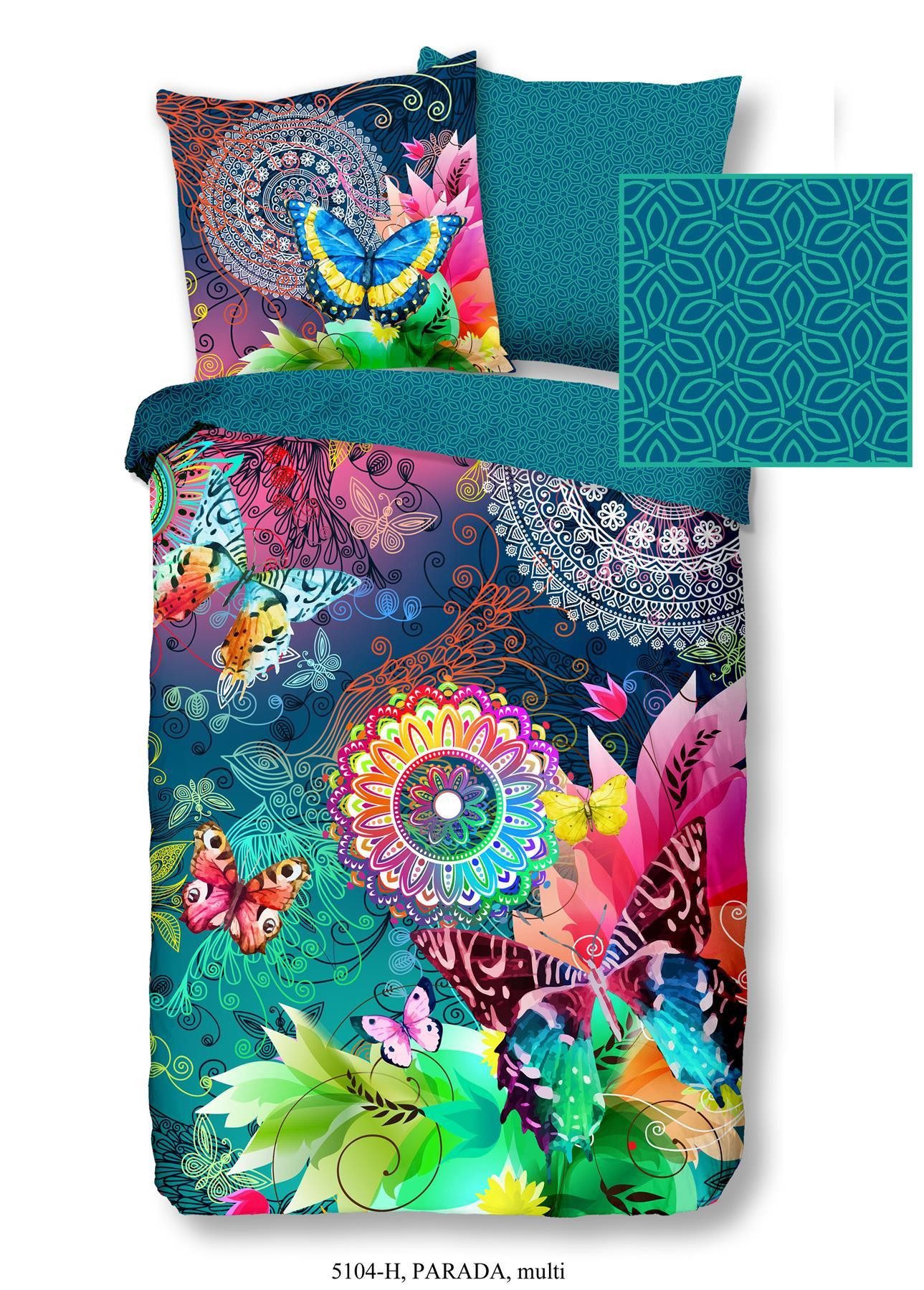 hip Bettwäsche Mako Satin 155x220 cm 80x80 cm Alleen In Mag 2 Ivm. Amazon- Espico, Bettbezug Kopfkissenbezug Set kuschelig weich hochwertig