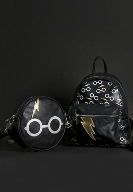 Harry Potter Clutch Handtasche rund in Leder Optik