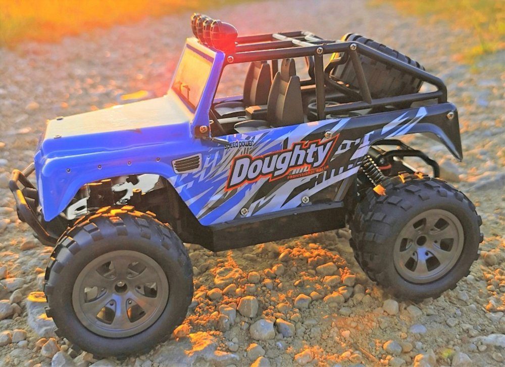 BruKa RC-Truck RC Monster Truck X-BUSTER 2,4 Ghz. Ferngesteuertes Auto Monster Truck