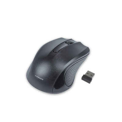 Vivanco USB Wireless Mouse 1000 dpi, schwarz (36639) Maus