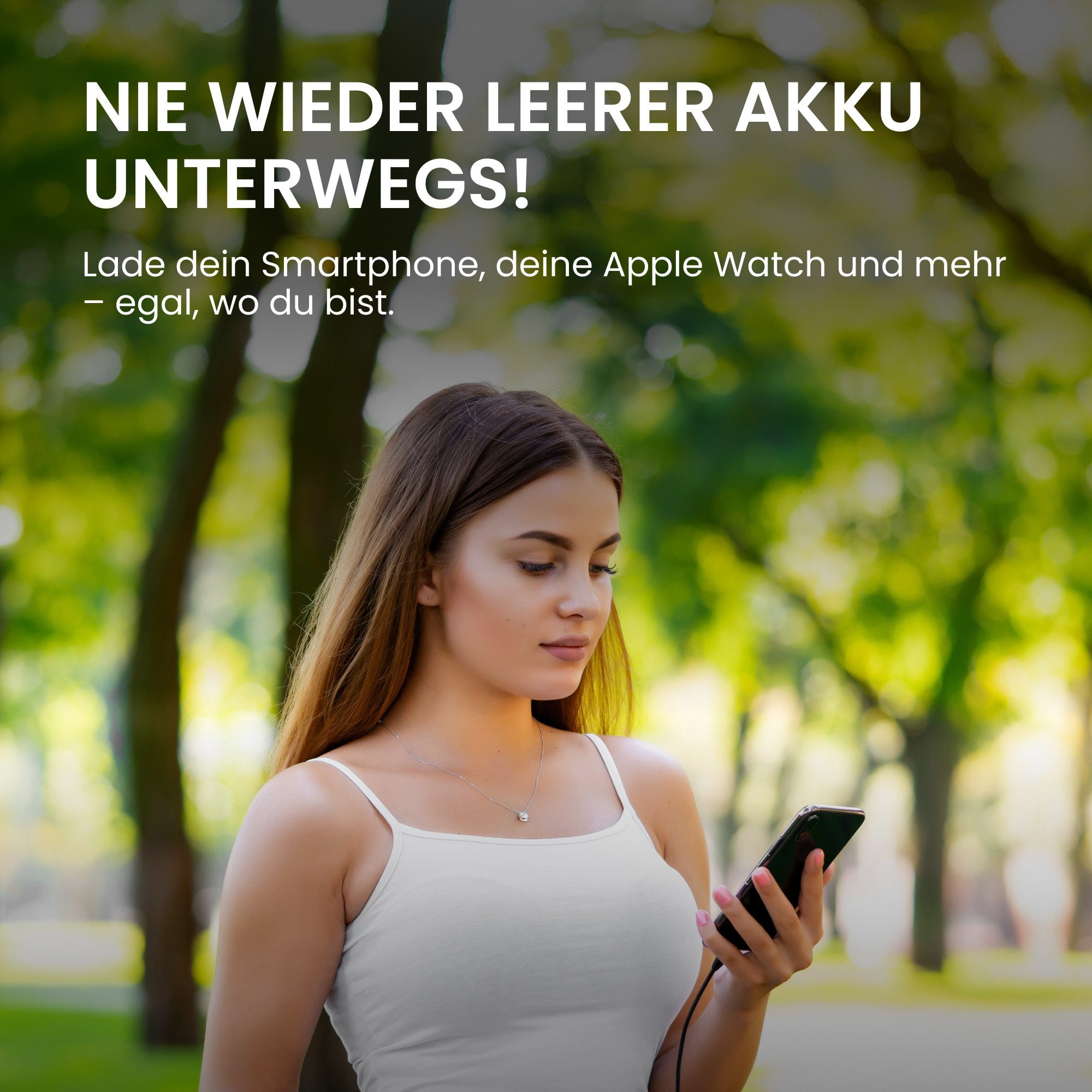 VIESTA Powerbank Mini P43M Schwarz 9000mAh Powerbank