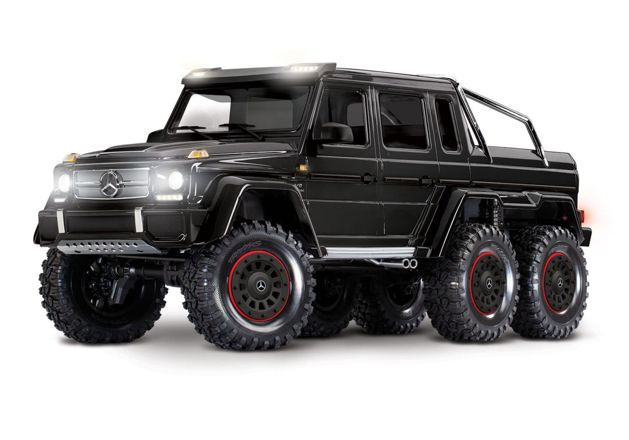 Traxxas RC-Buggy Traxxas RC Crawler TRX-6 Mercedes Benz G63 AMG 6x6 Clipless 1:10 RTR