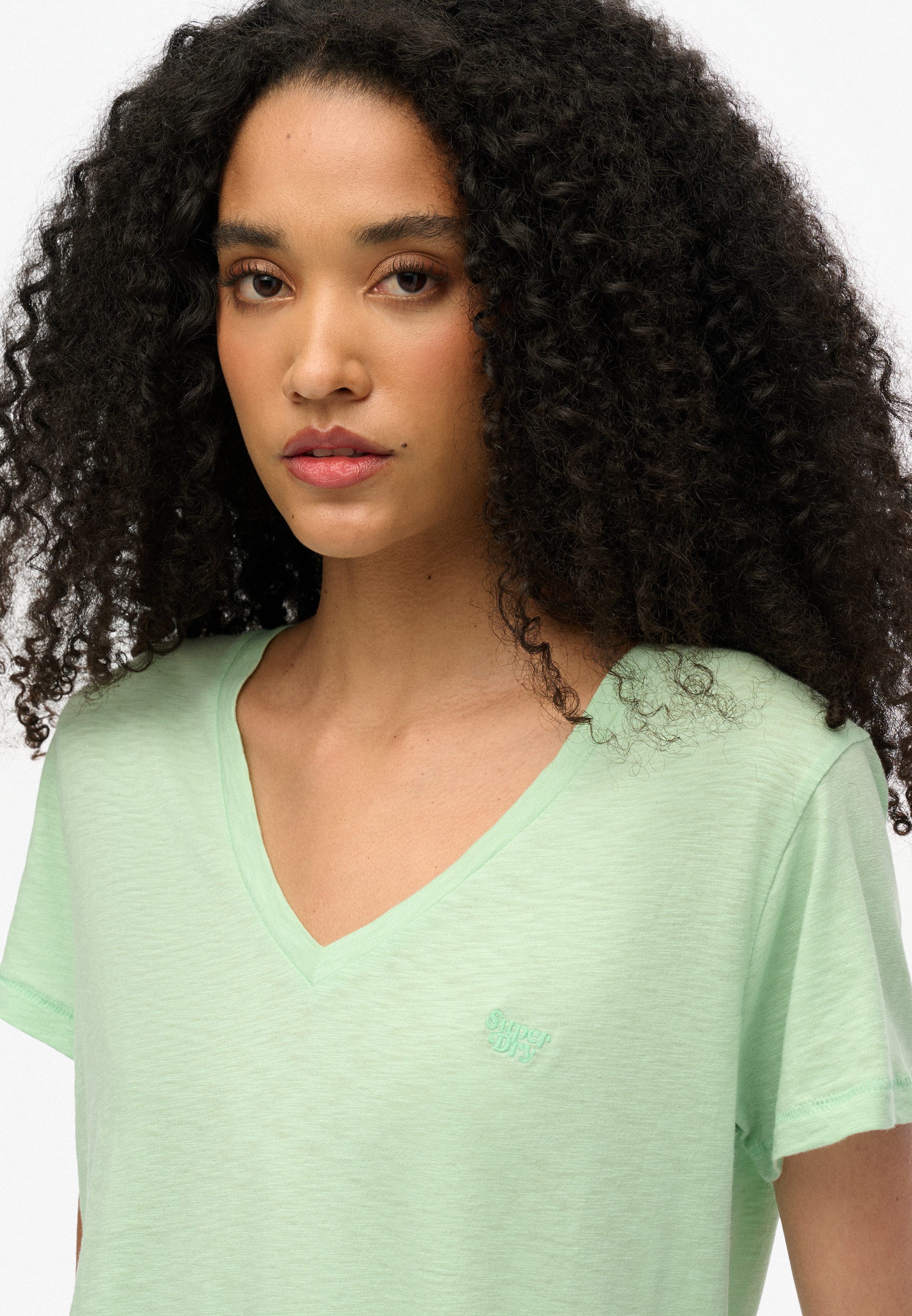 Superdry V-Shirt STUDIOS SLUB EMB VEE günstig online kaufen